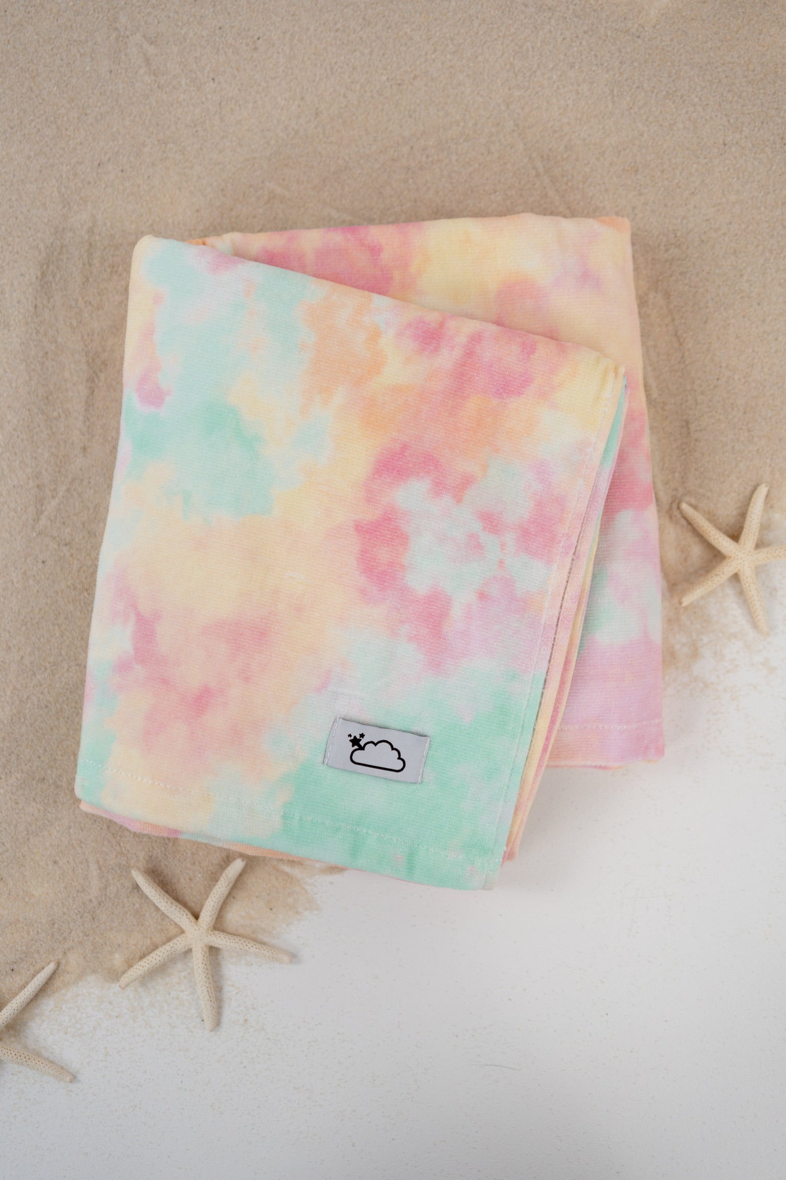 Rainbow Clouds Dream Towel