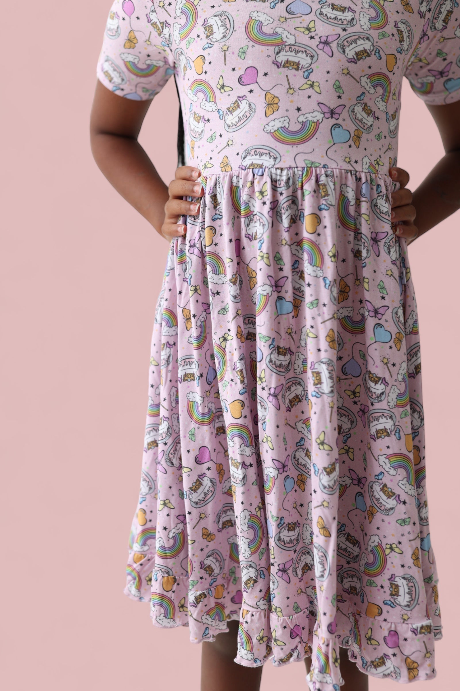 Once Upon A Birthday Dream Ruffle Dress