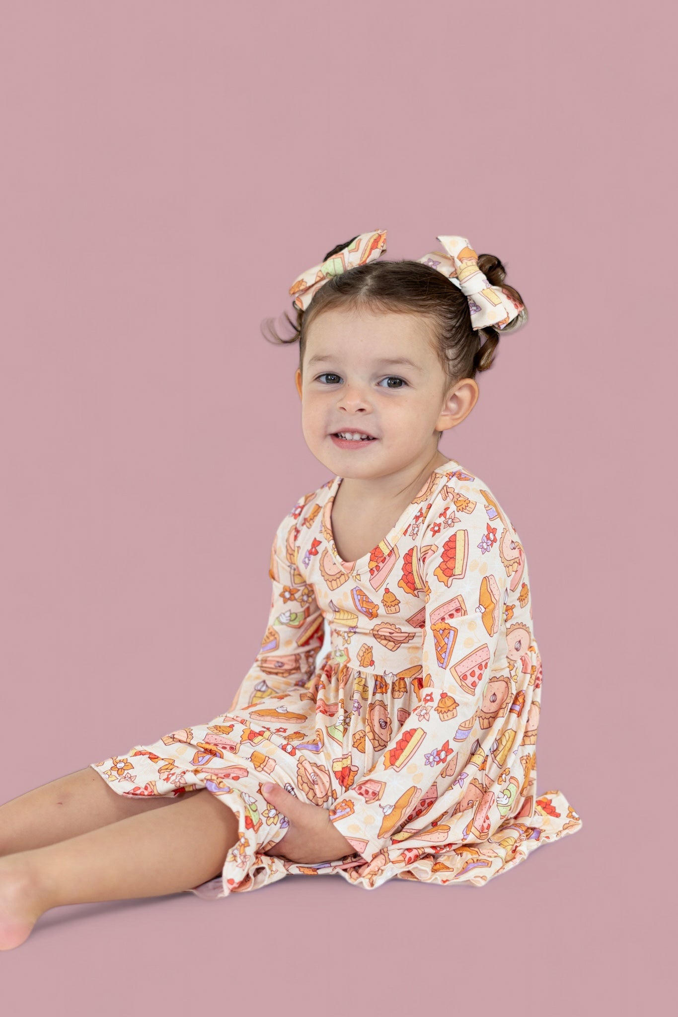 Sweet As Pie Dream Bow Hair Clips