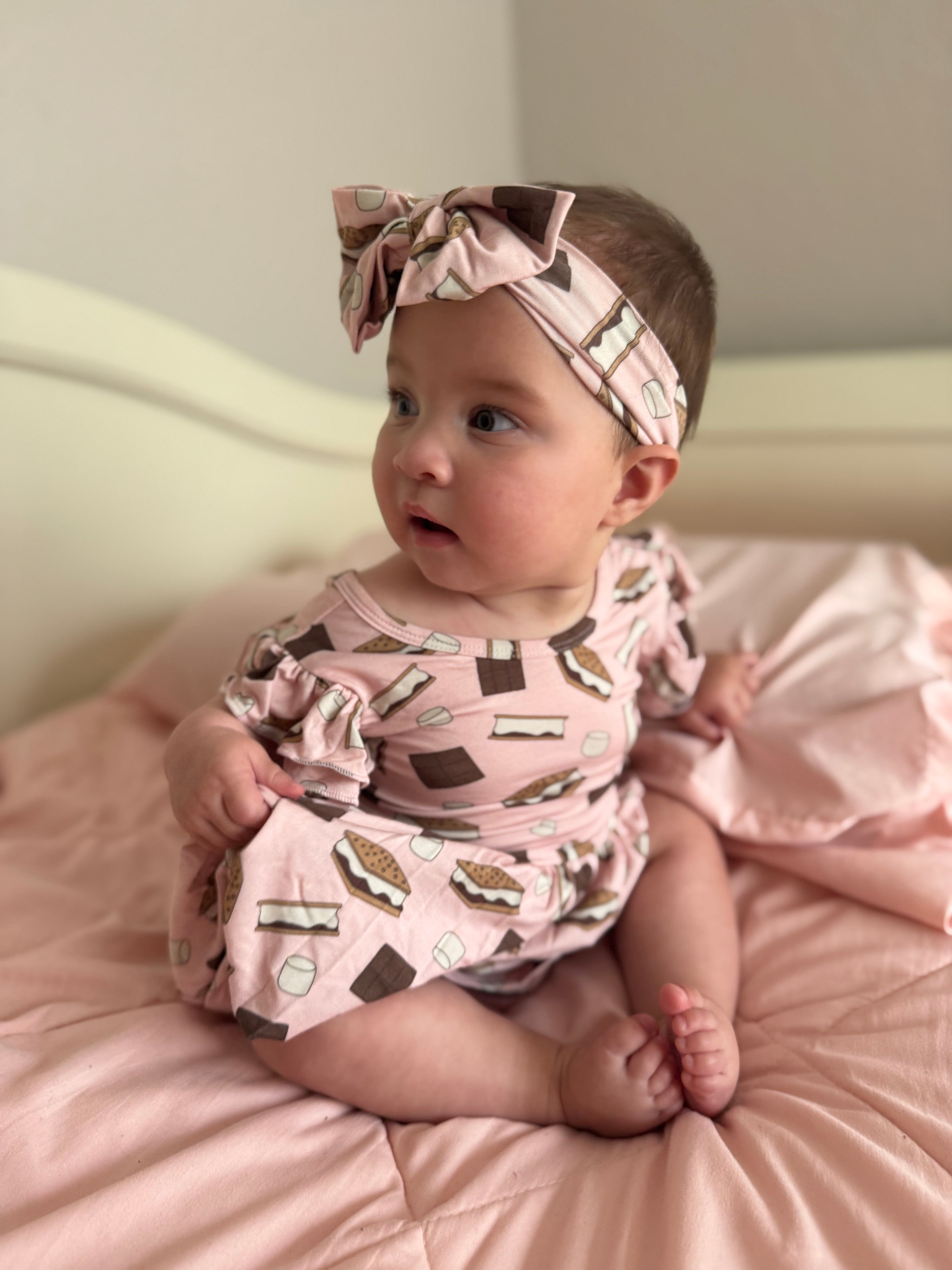 S’mores To Love (bodysuit Dress)