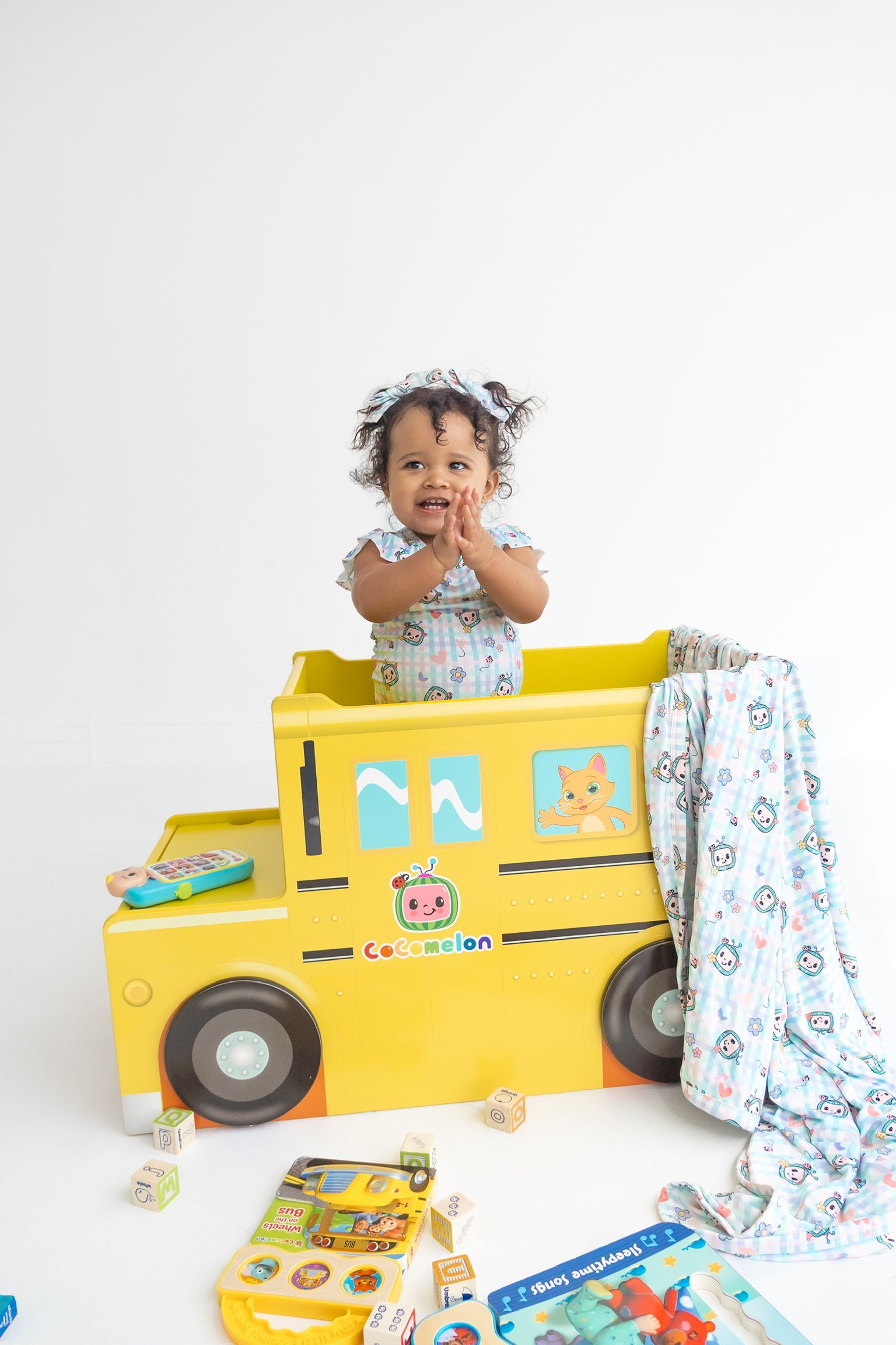 Dream Big Little Co X Cocomelon Springtime Melon Dream Cap Seeve Top