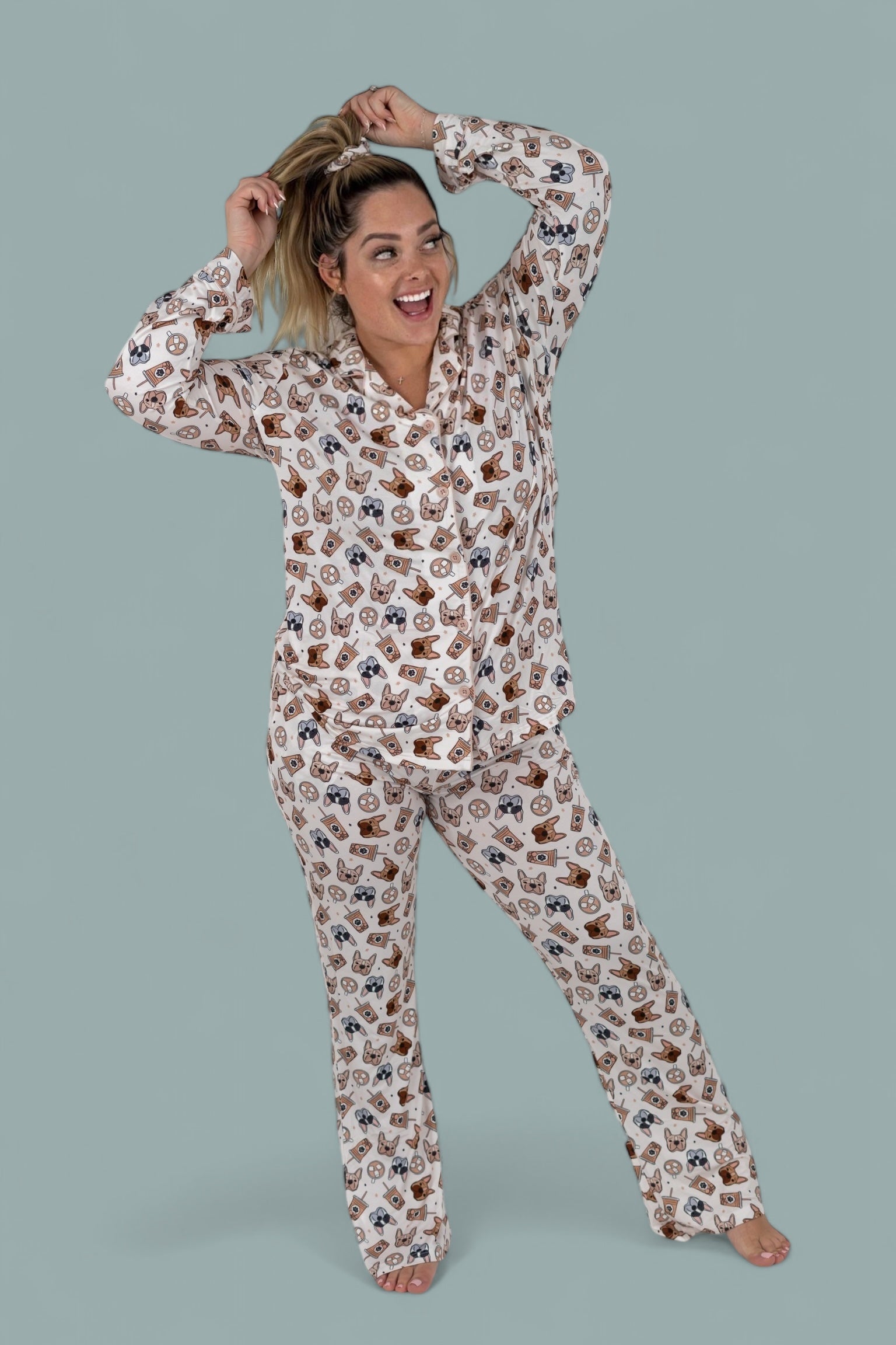 Exclusive Pup Cups Girl's Dream Scrunchie