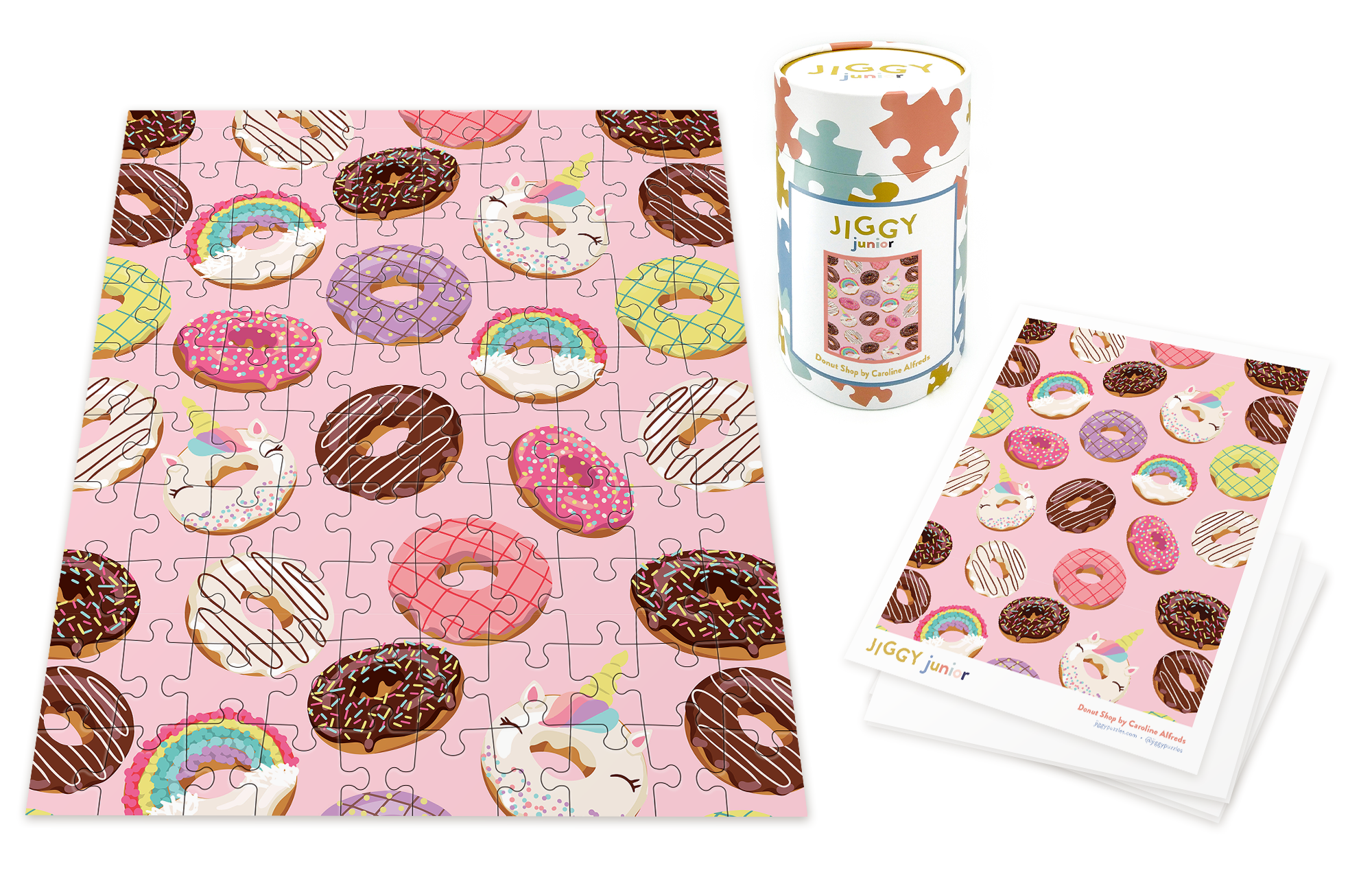 Jiggy Junior, Donut Shop By Caroline Alfreds