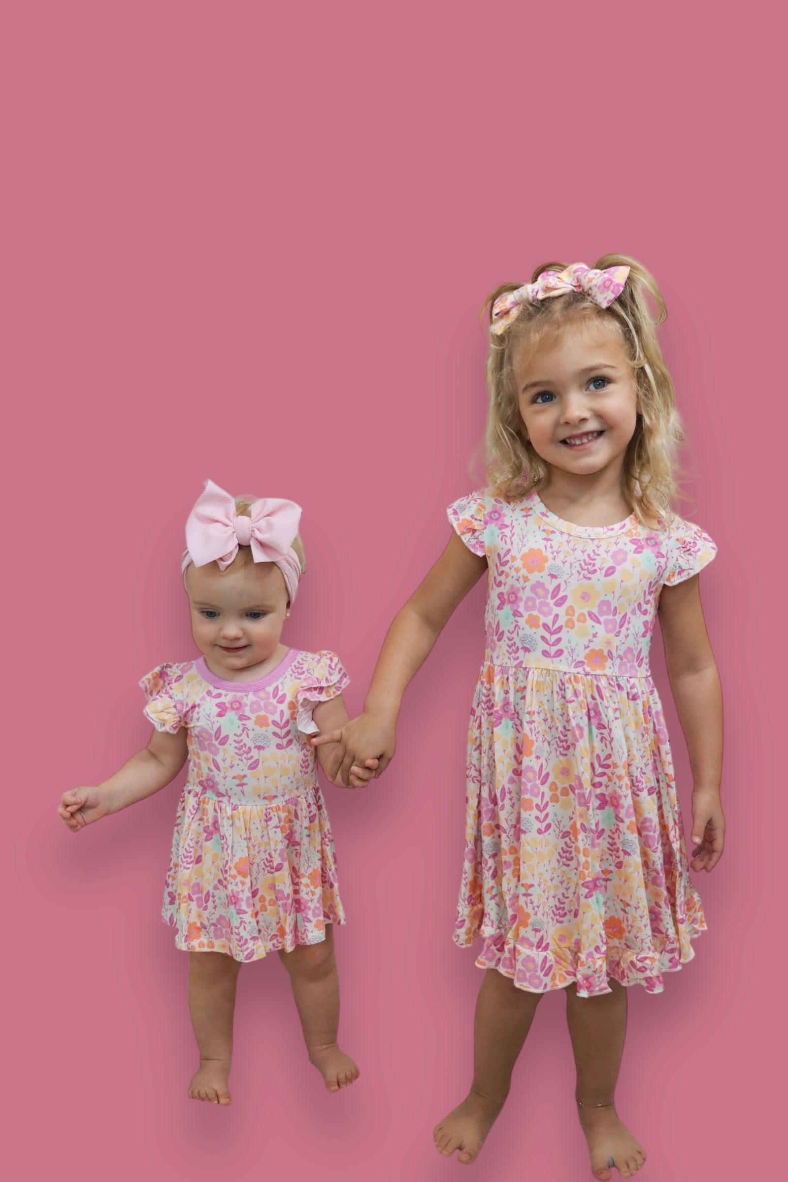 Garden Treasures Dream Cap Sleeve Ruffle Dress