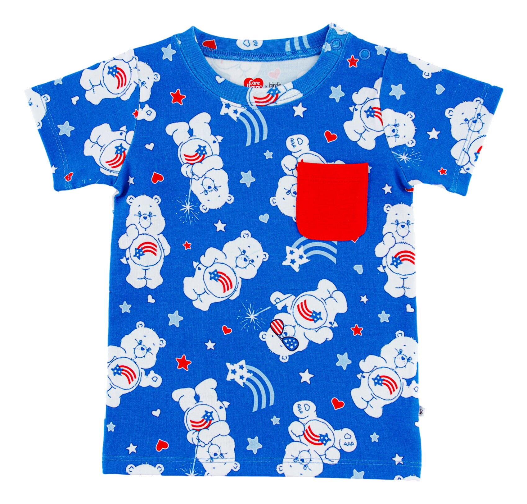 Care Bears™ America Cares Bamboo/cotton Pocket T-shirt