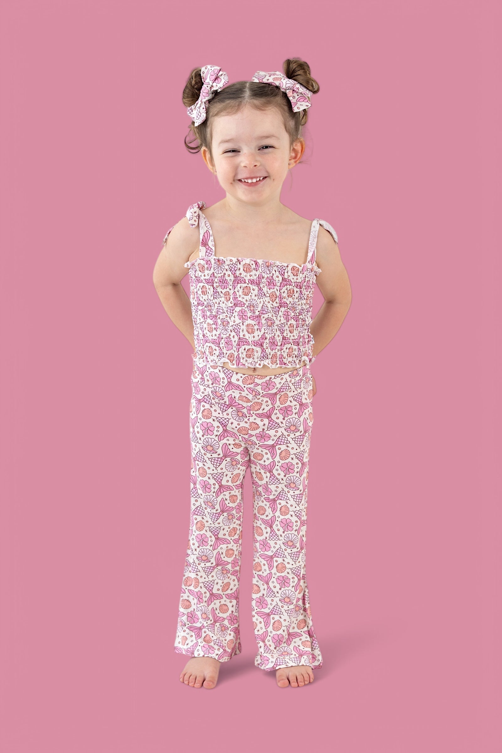 Magical Mermaid Dream Smocked Flare Set