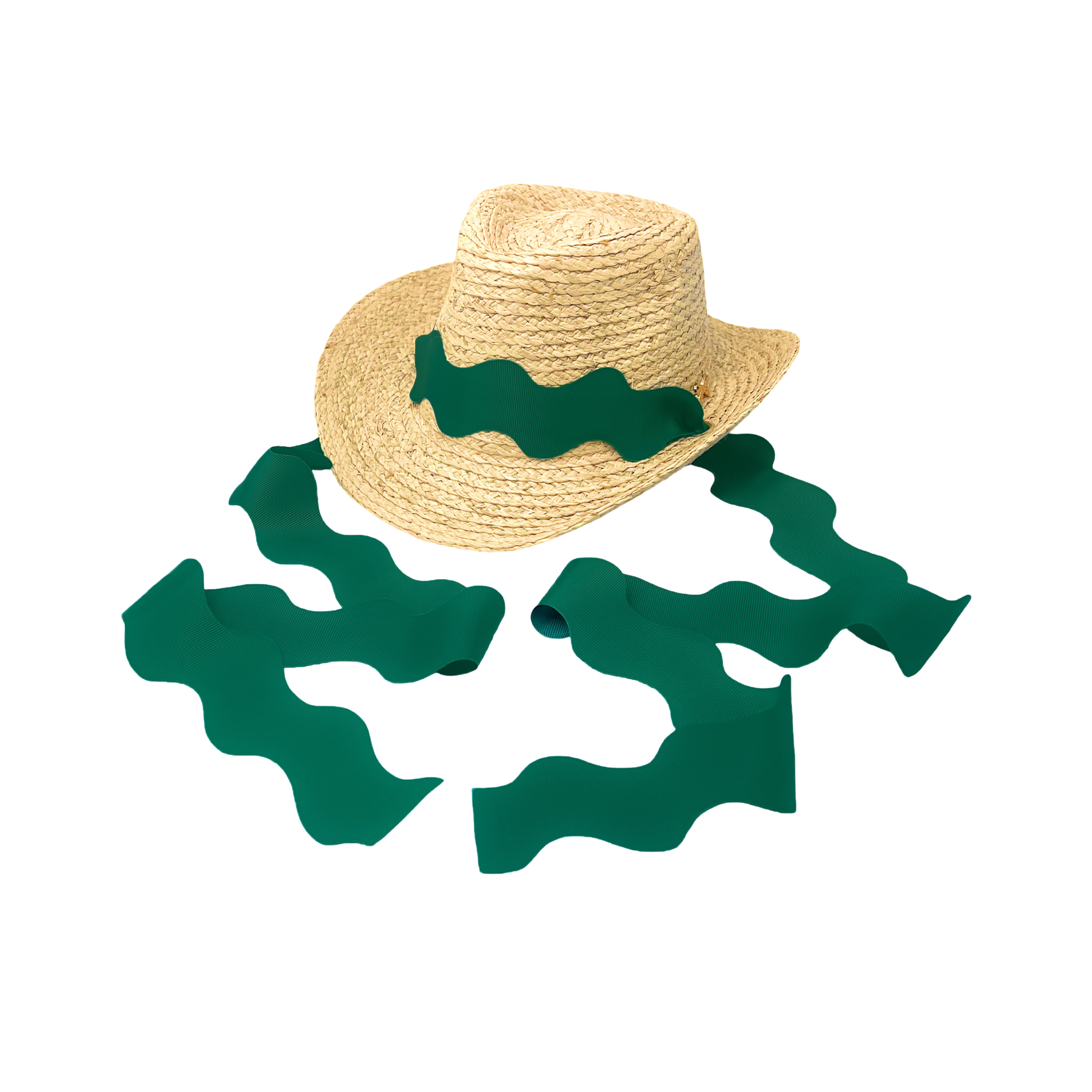 Coastal Cowgirl Hat, Green (adult)