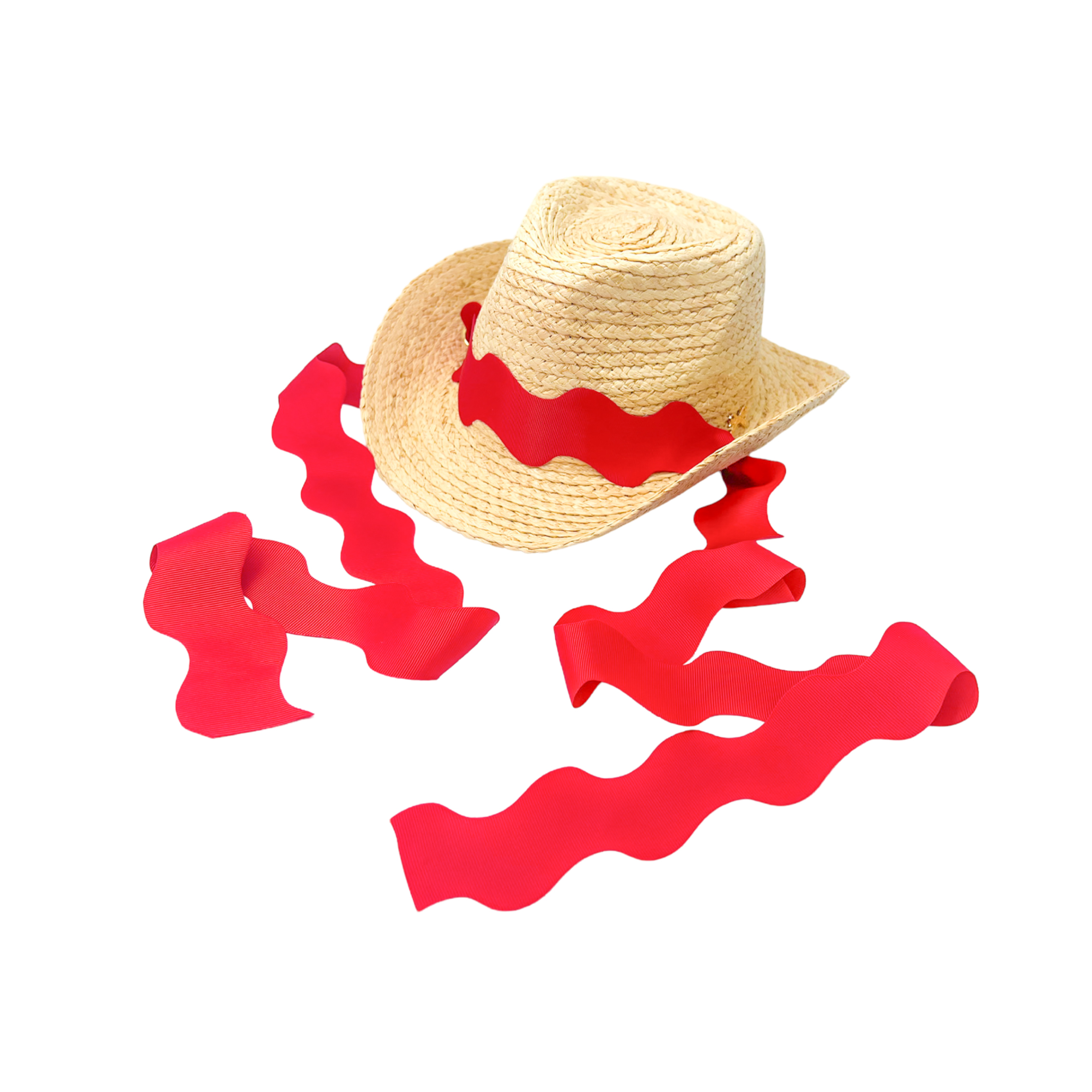 Coastal Cowgirl Hat, Red (adult)