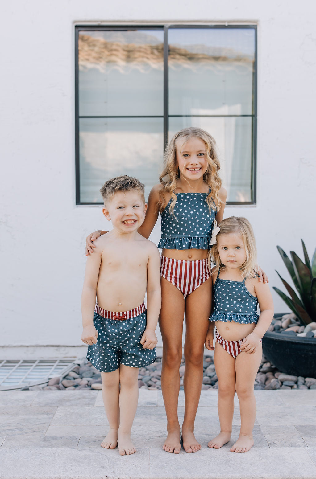 Stars And Stripes Swim Shorts
