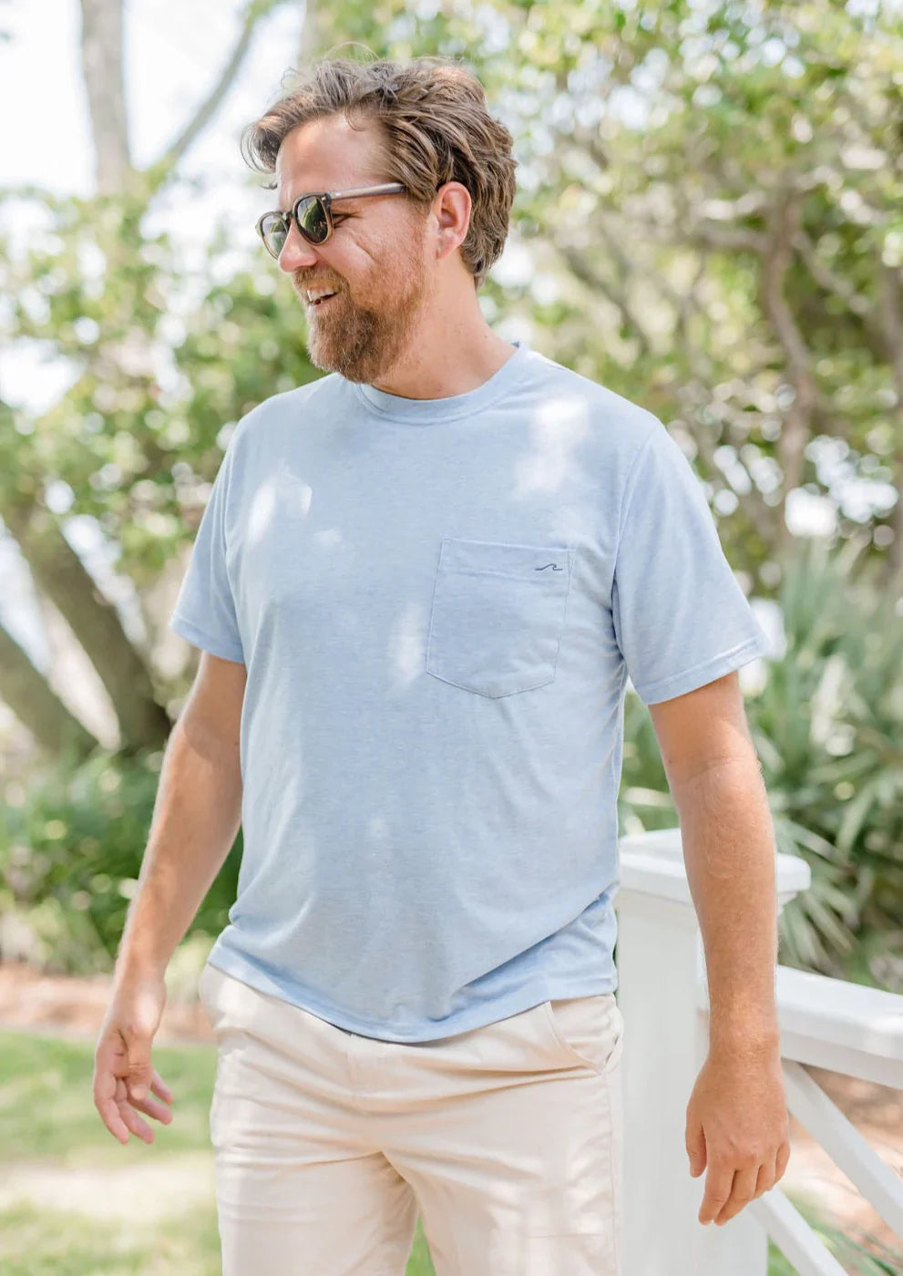 Men's Bamboo Heathered Tee