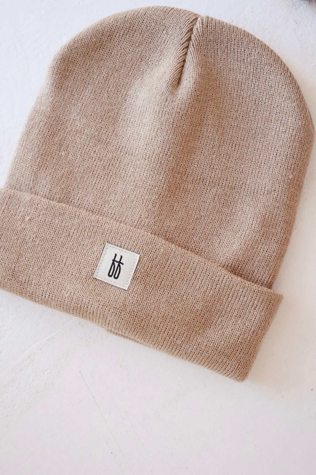 Ff Knit Beanie | Taupe