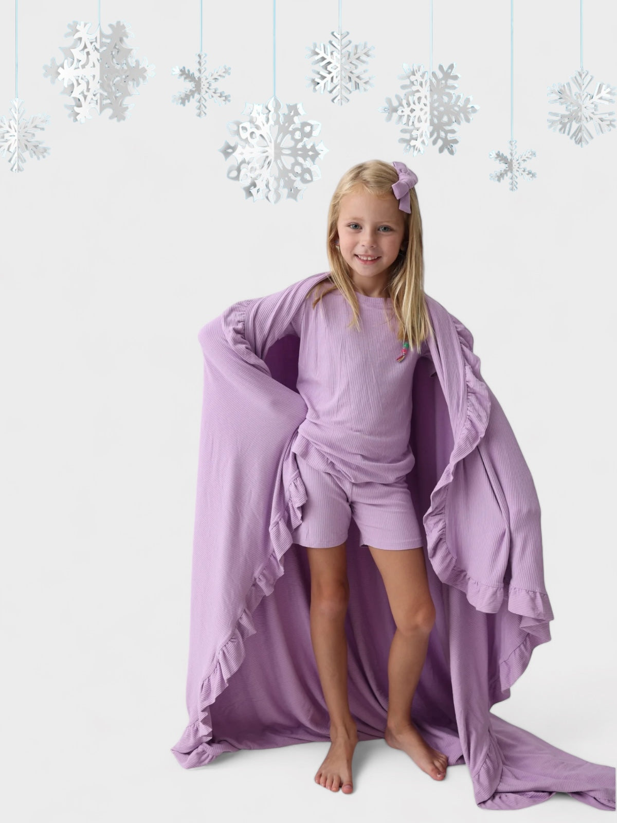 Amethyst Rib Dream Short Set