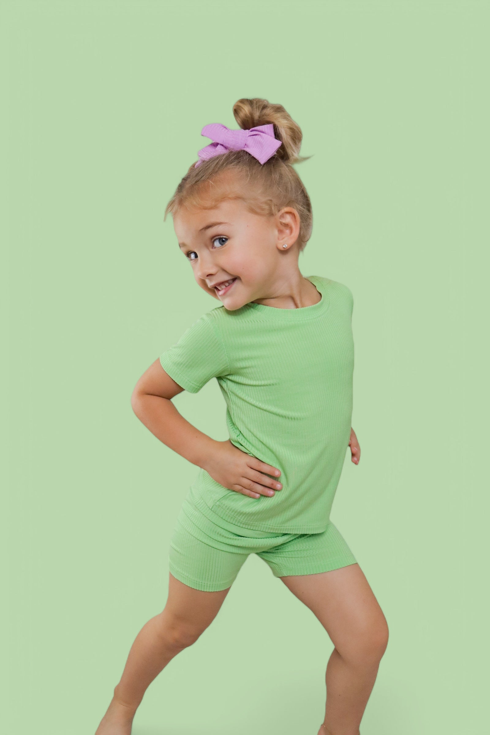 Key Lime Rib Dream Short Set