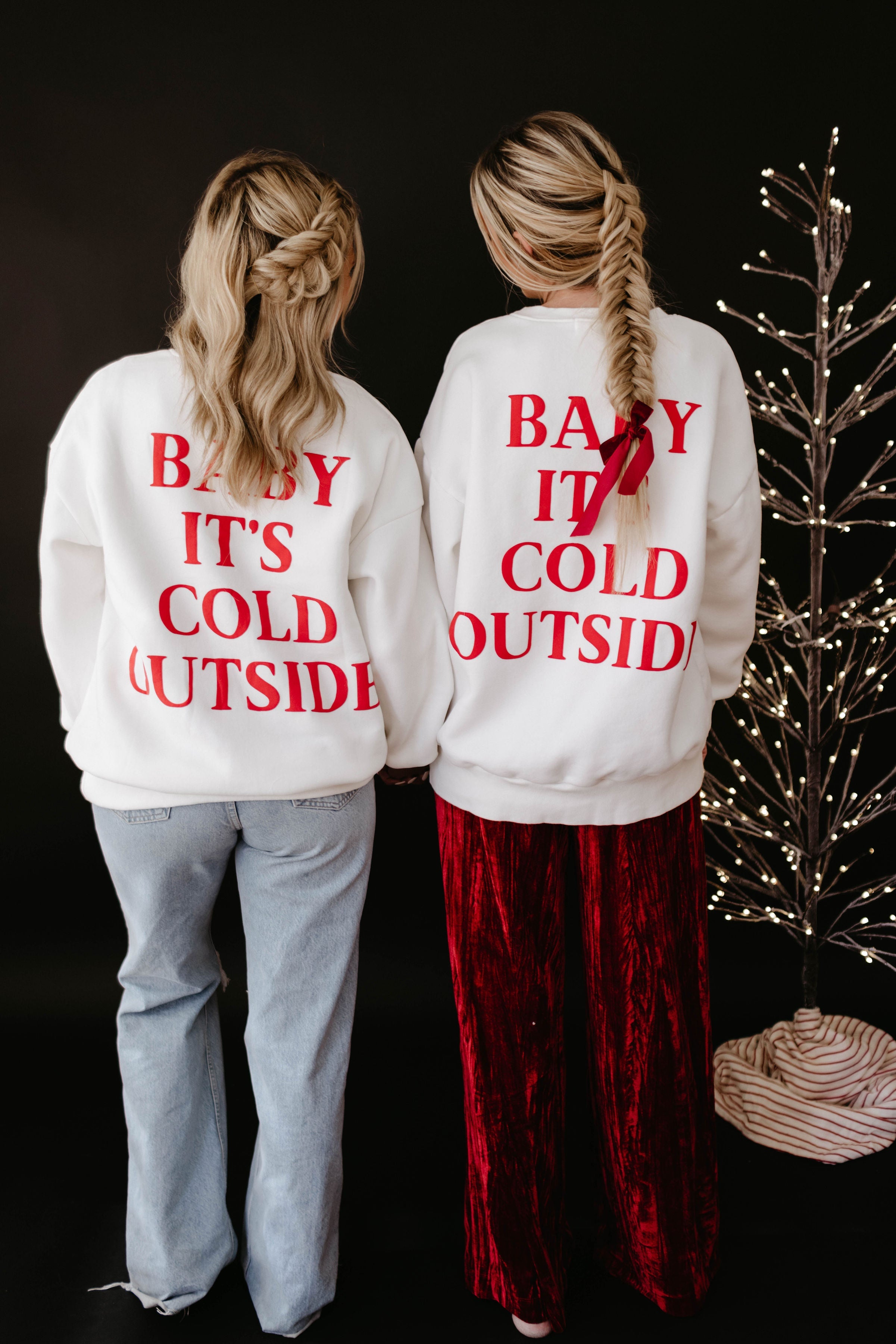 Adult Sweatshirt | Baby It's Cold Outside