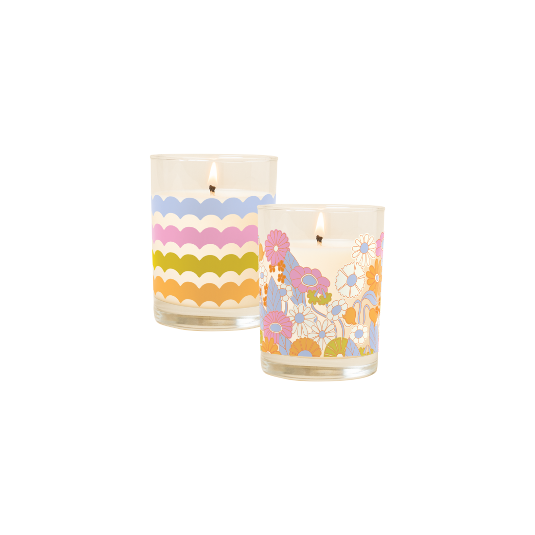 Candle Rocks Glass - Delightful