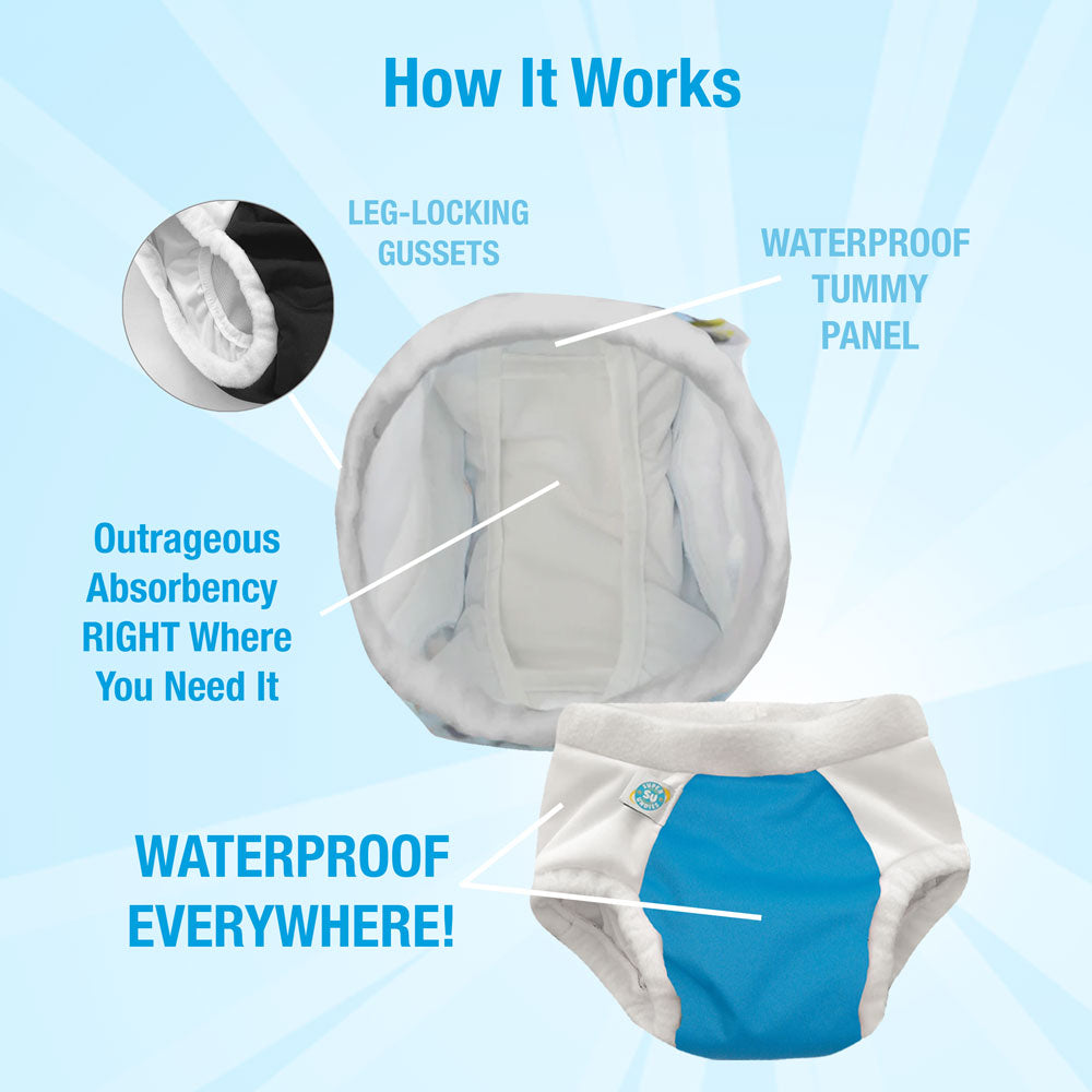Brain Training Bedwetting Pants 3-pack