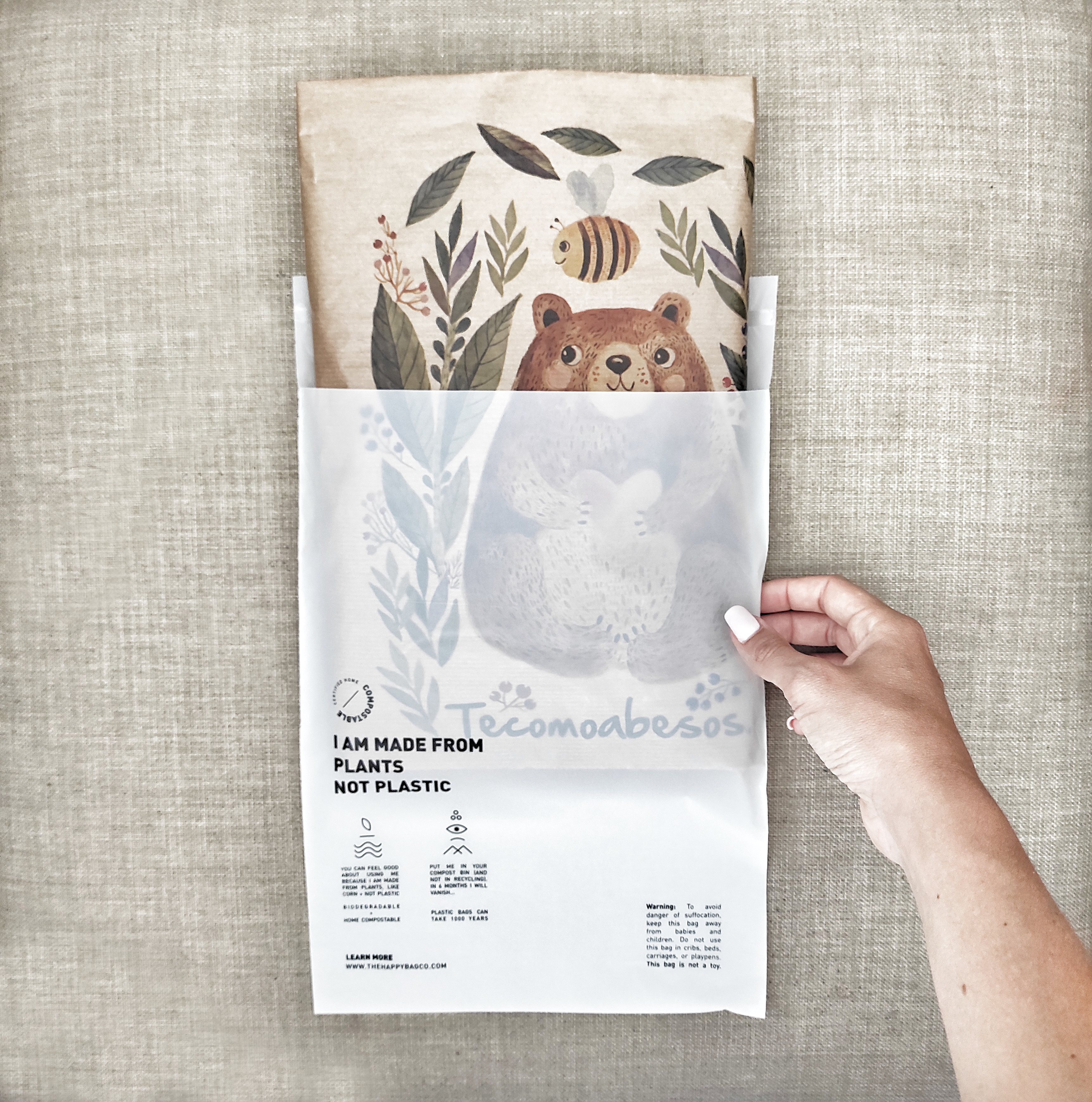 Pima Teddy Footie, White