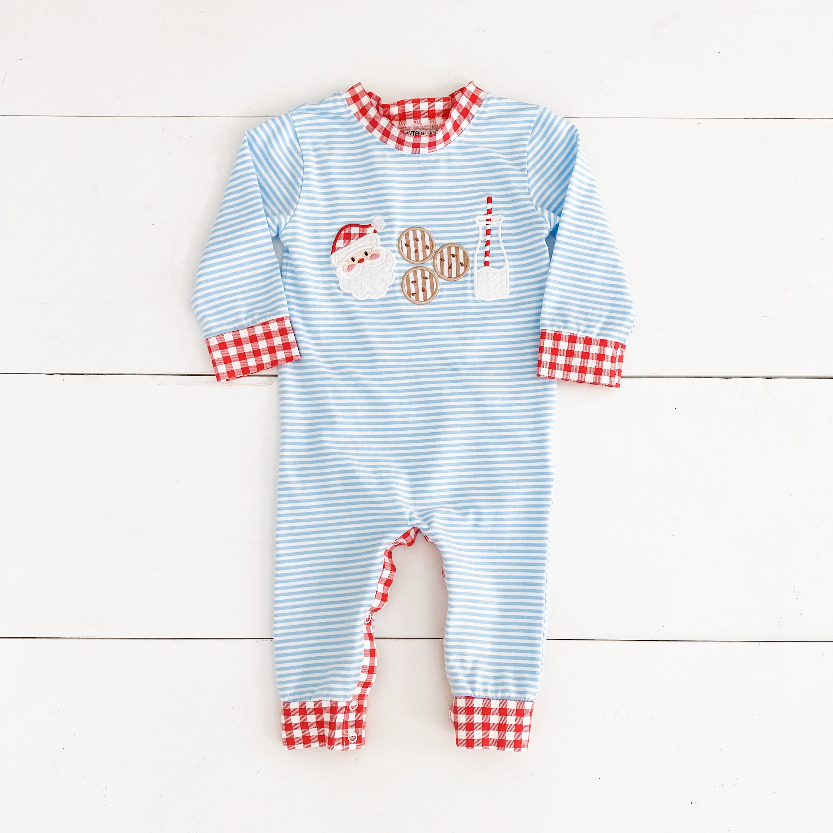Boys Cookies For Santa Romper