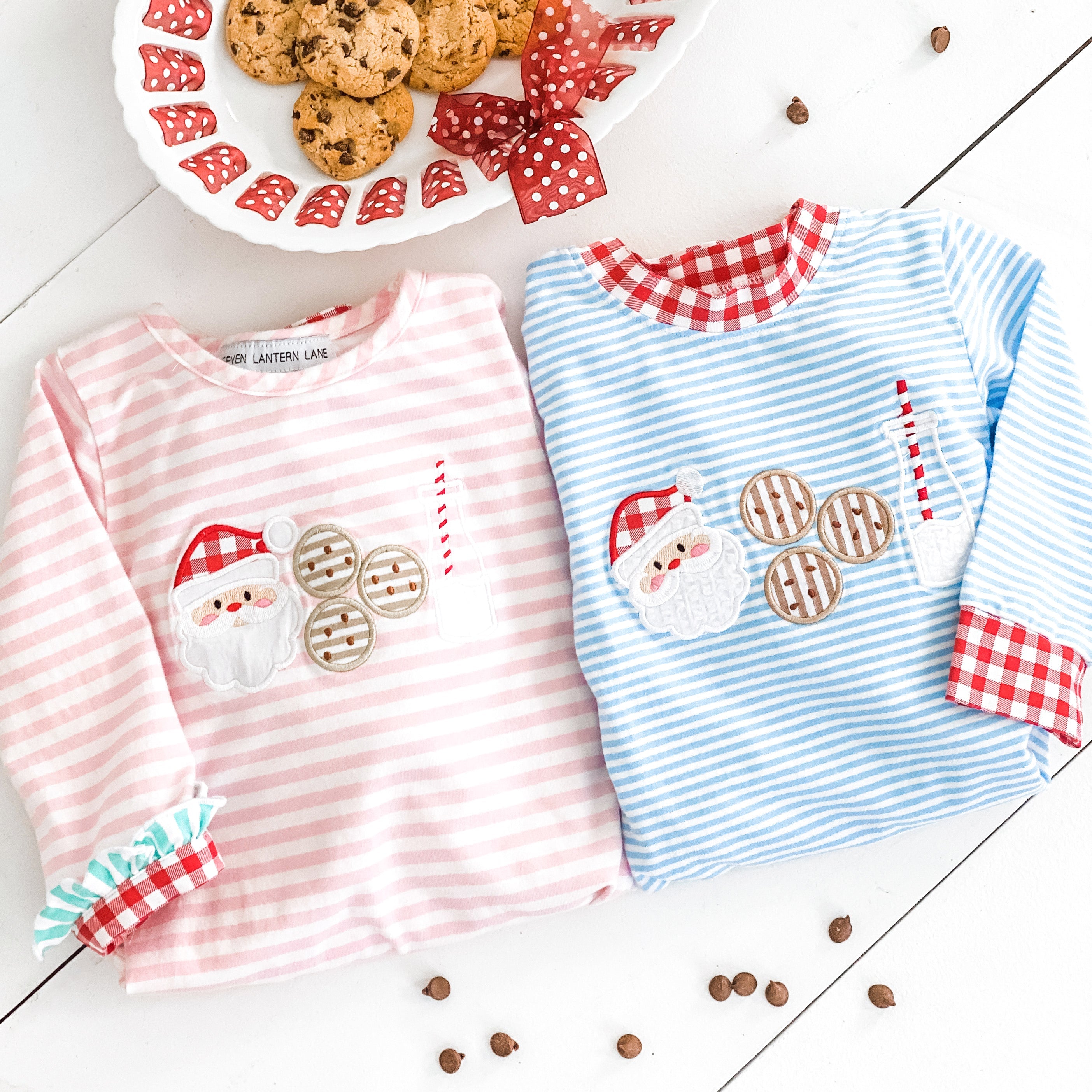 Boys Cookies For Santa Romper