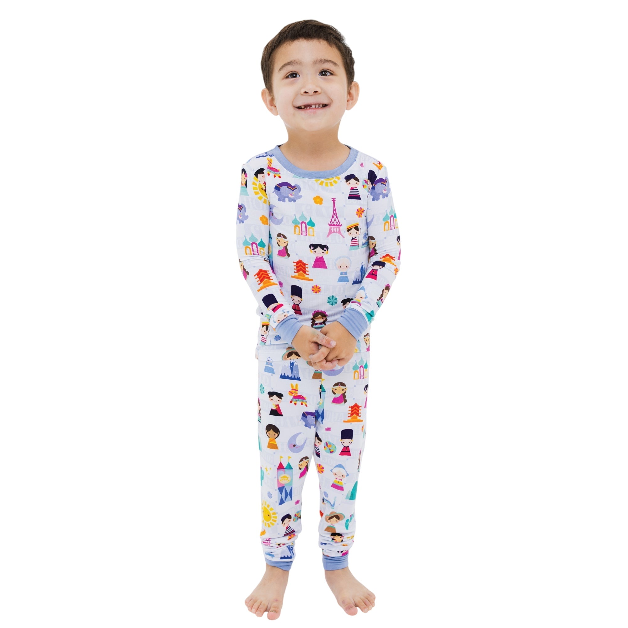 Children Of The World Long Sleeve Pajamas