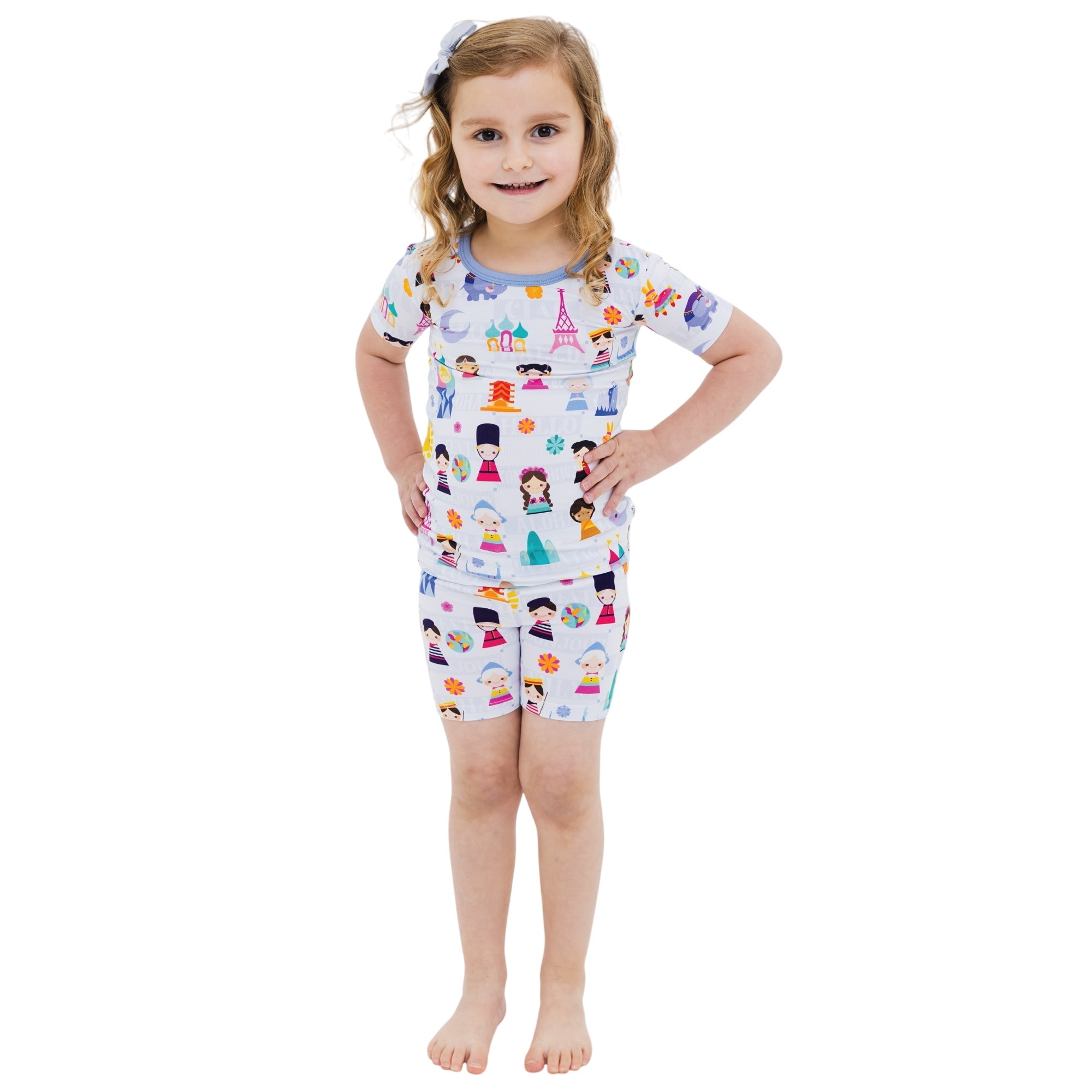 Children Of The World Short Sleeve Pajamas