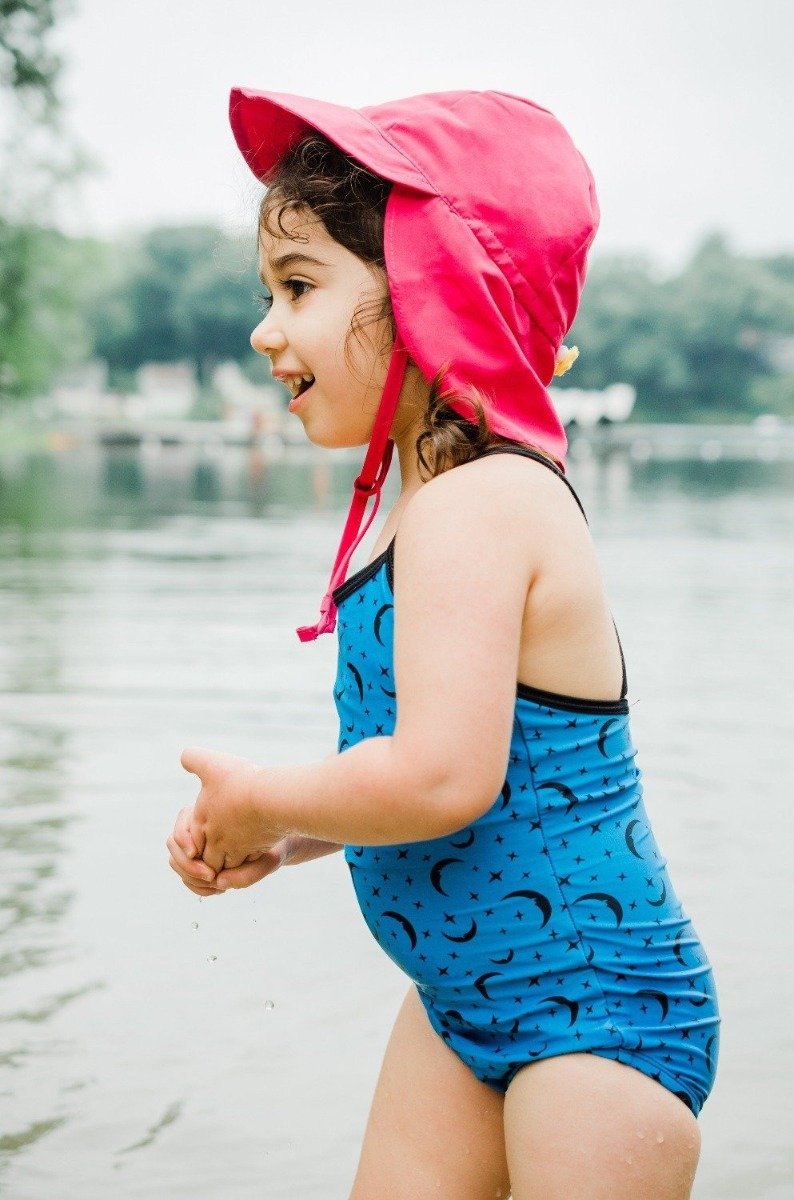 Baby Toddler Flap Swim Hat