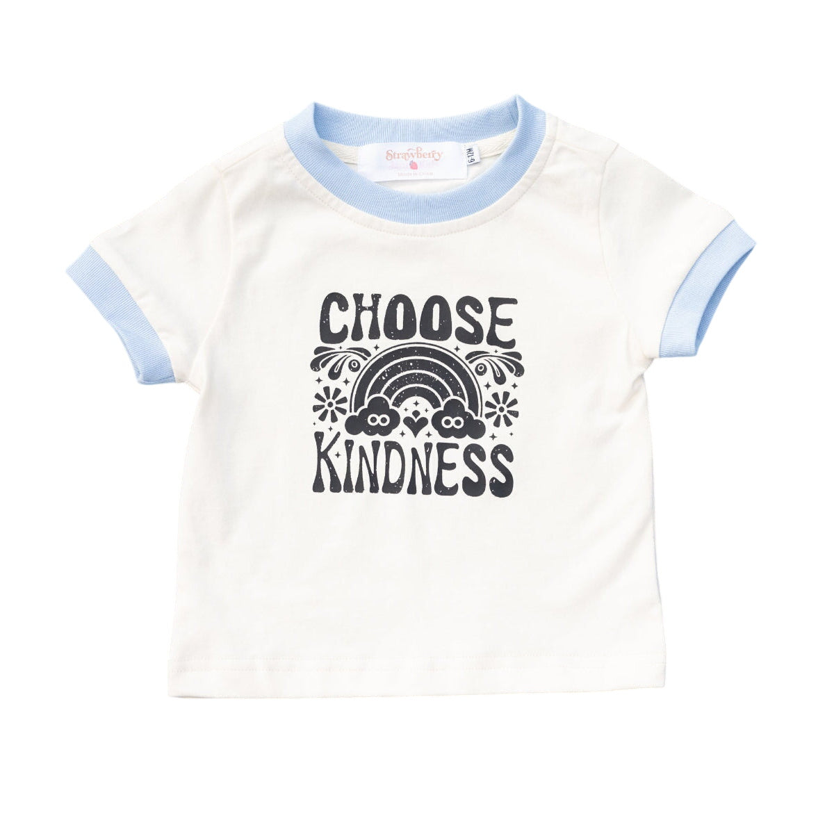 Choose Kindness Kids Retro Ringer Tee