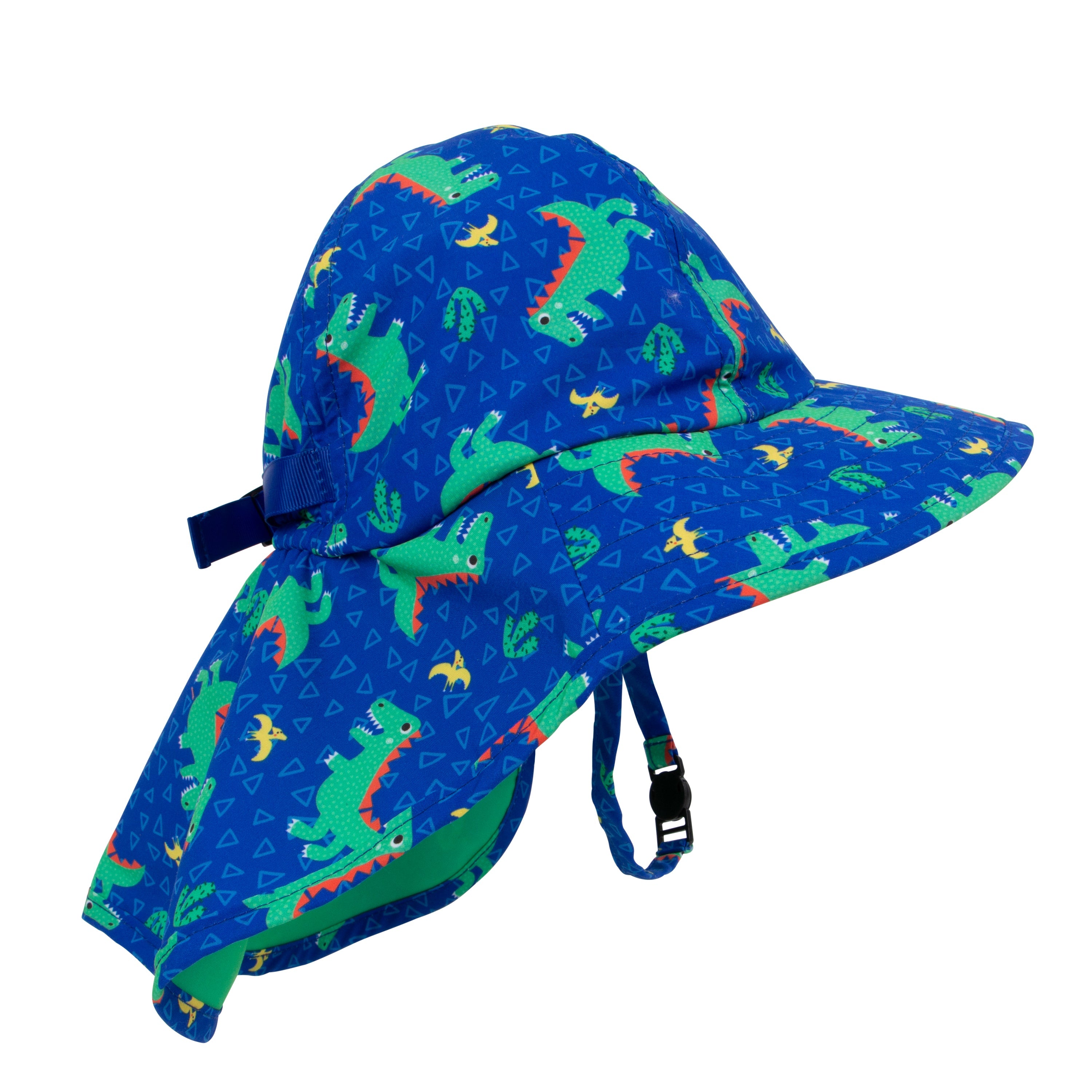 Baby/toddler Cape Sunhat - Dinosaur