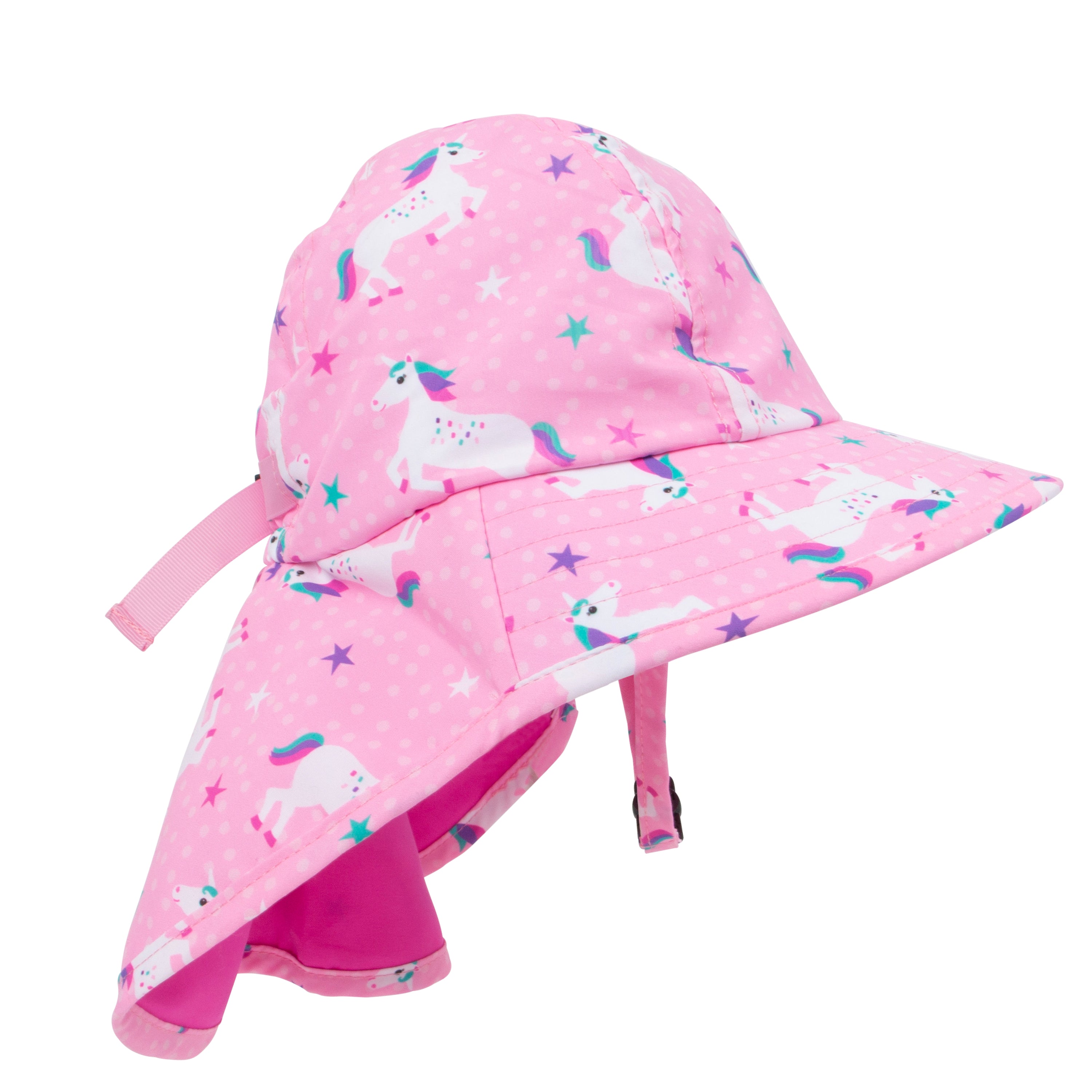 Baby/toddler Cape Sunhat - Unicorn