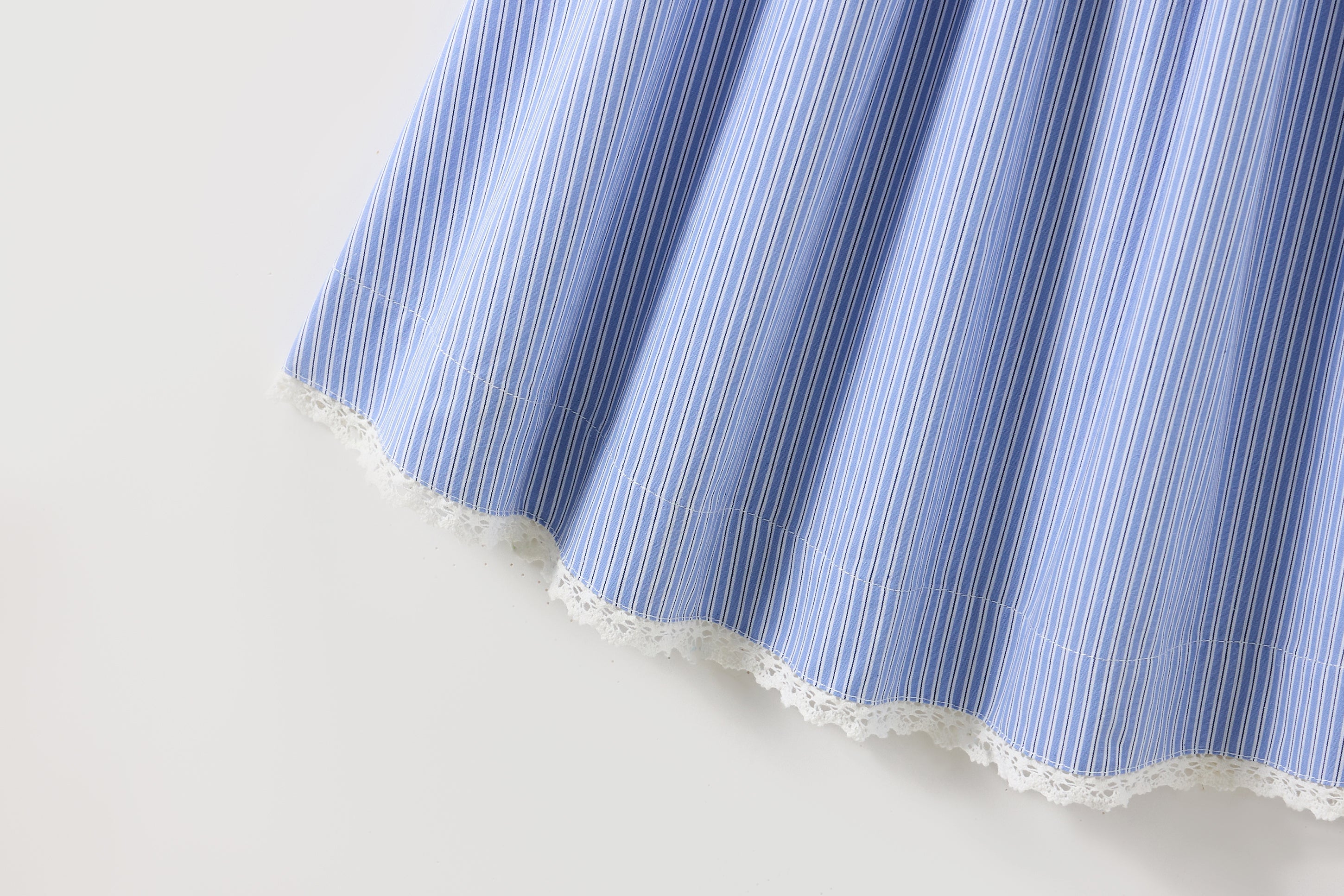 Pinstripe Lace Dress