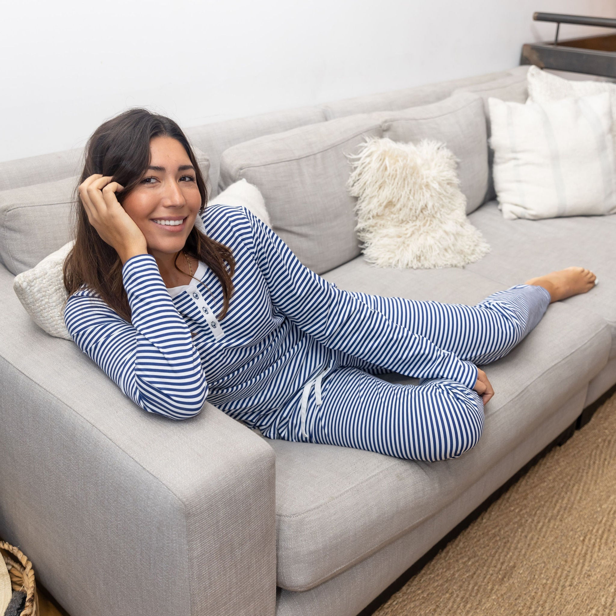 Women's Marina Jersey Long Sleeve Set