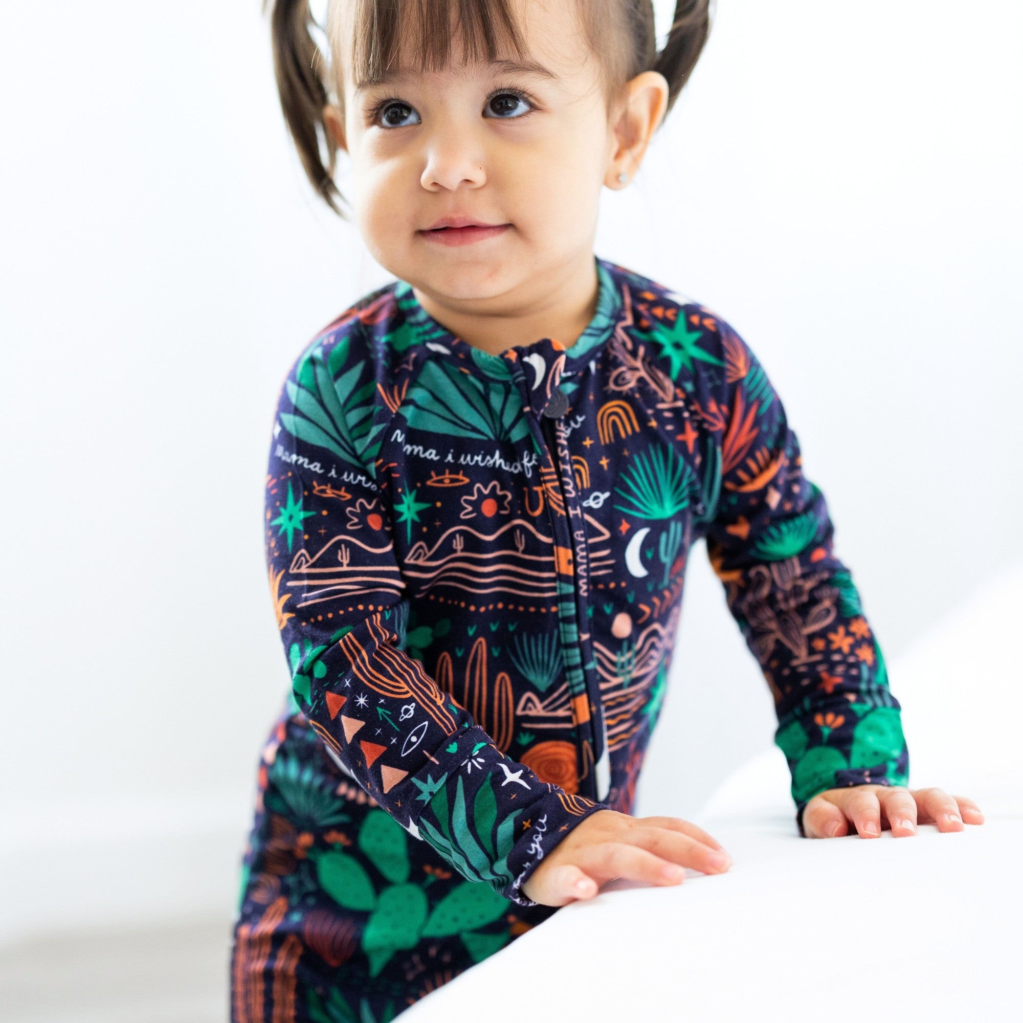 The Second-skin Convertible Romper | Desert Cactus (midnight)
