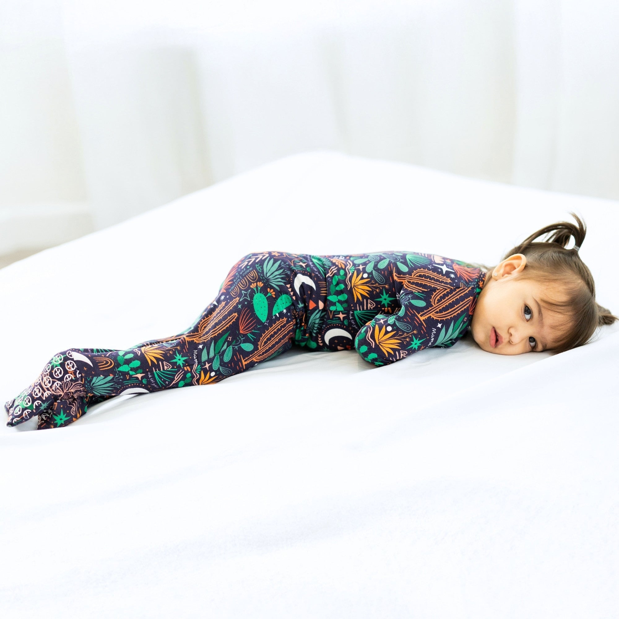 The Second-skin Convertible Romper | Desert Cactus (midnight)