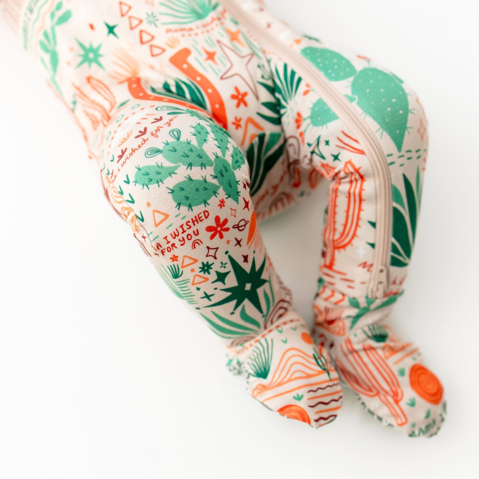The Second-skin Footie | Desert Cactus Vibes | "mama, I Wished For You"