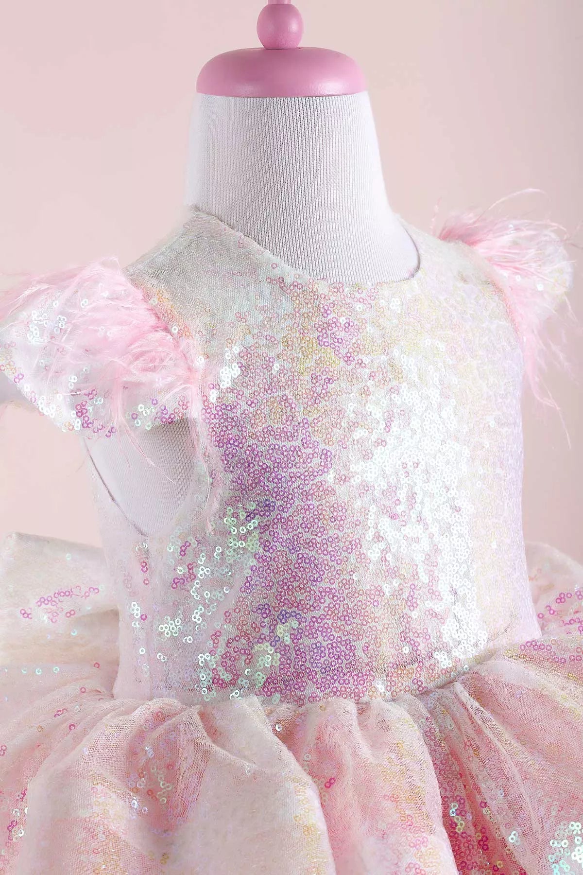 Cara Light Pink Party Dress