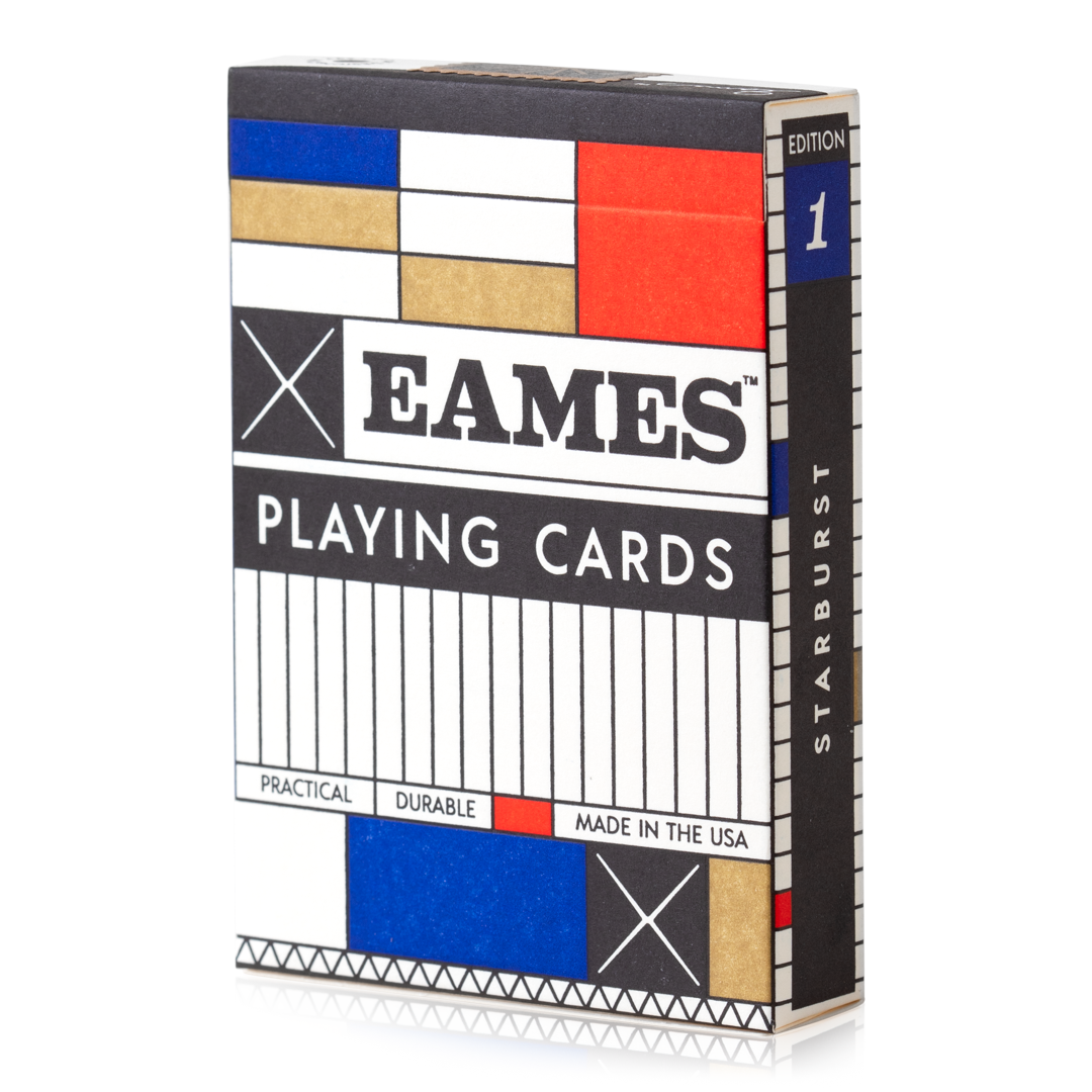 Eames "starburst" Playing Cards