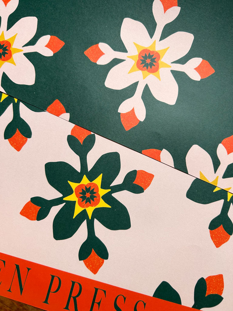 Catalina Flower Pattern Sheet