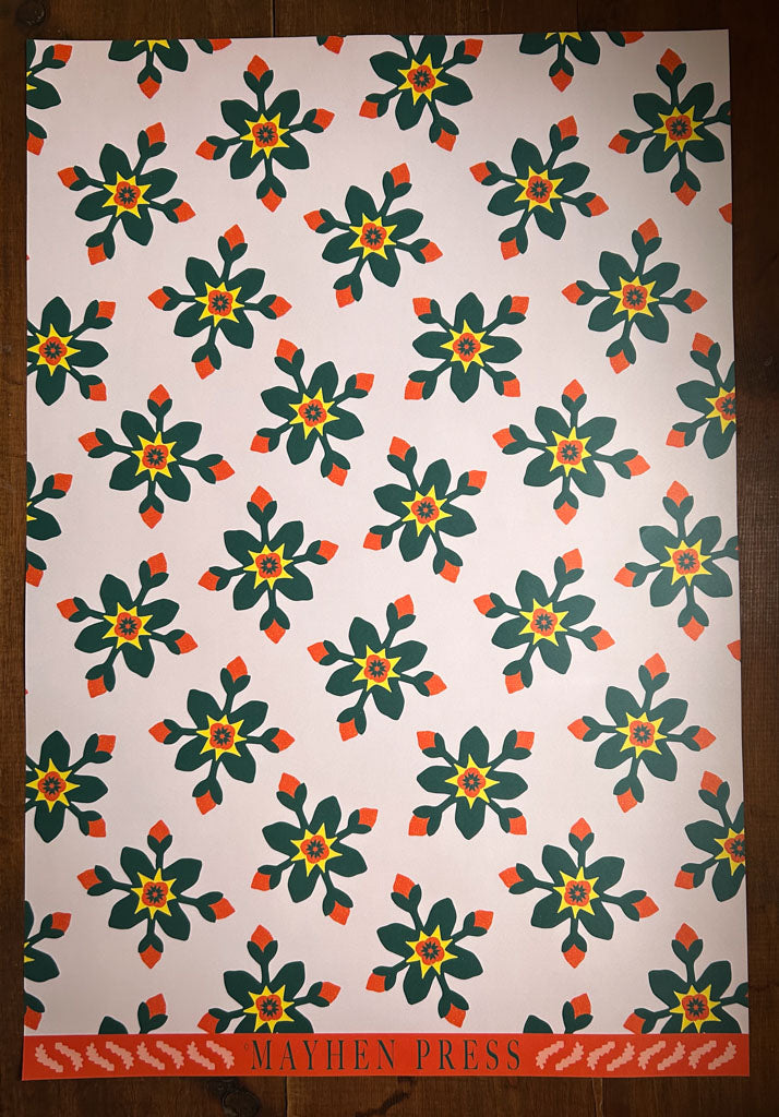 Catalina Flower Pattern Sheet