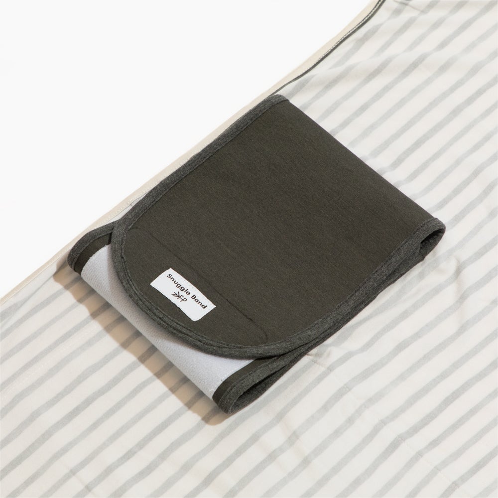 Charcoal Stripes Swaddle Ii