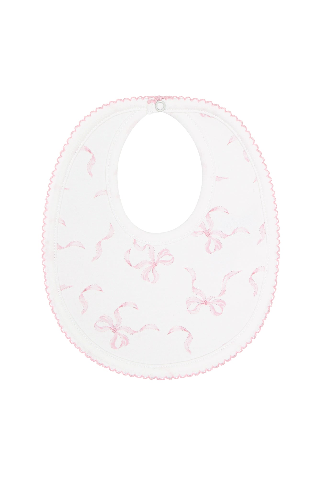 Charming Bows Print Bib