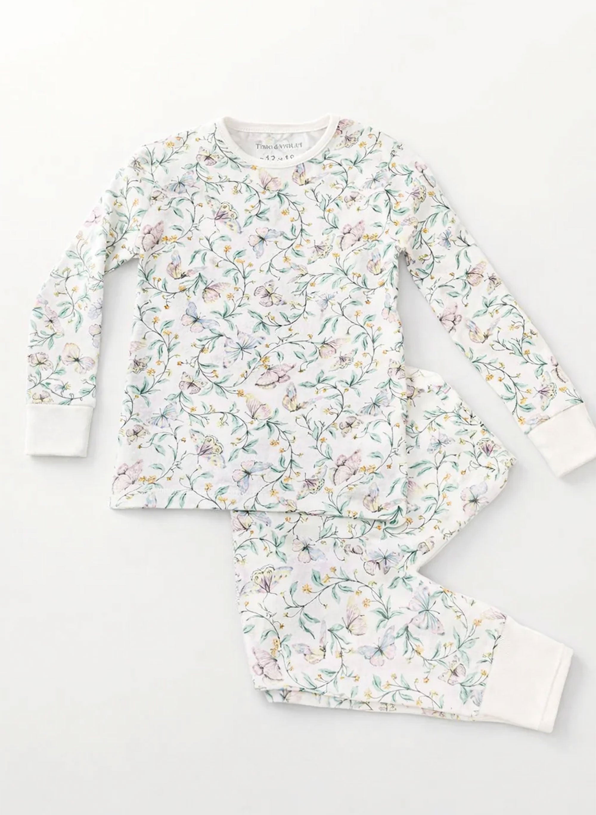Two Piece Pajamas - Botanical Whisper