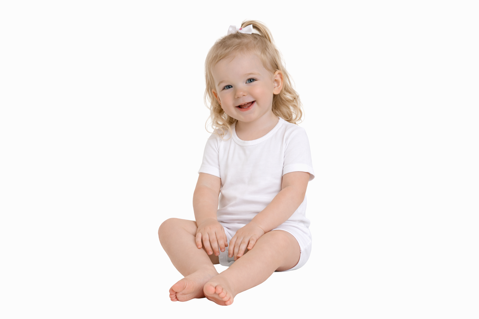 Flour White, Bamboo Two Piece Short Sleeve & Shorts Pajama Set