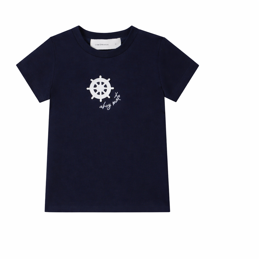 Coastal Navy Boys Tee