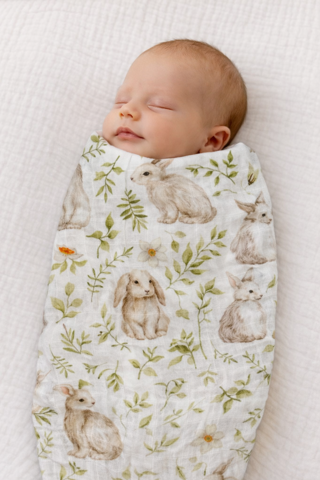 Muslin Swaddle, Rabbits