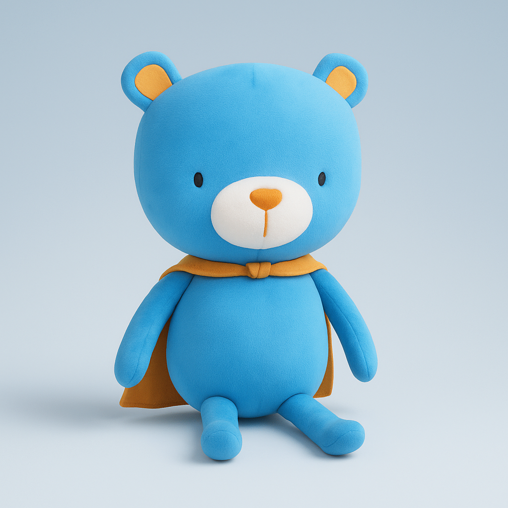 Bear With Cape Plush Doll