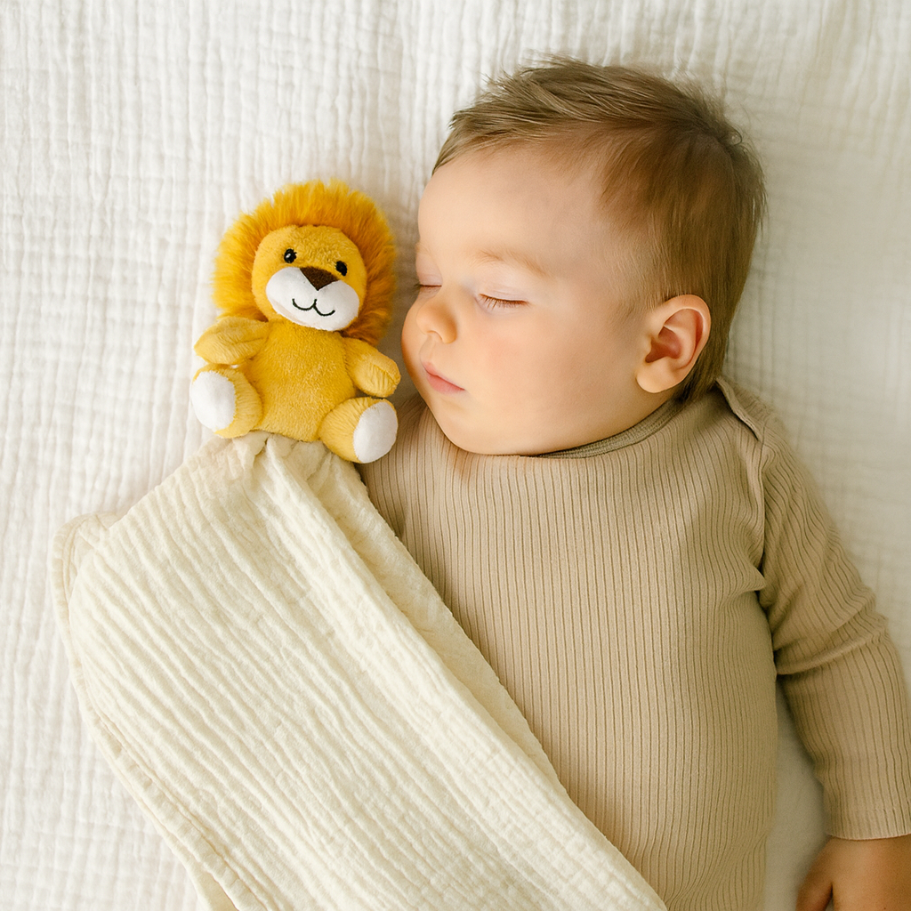 - Lion Lovey Security Blanket