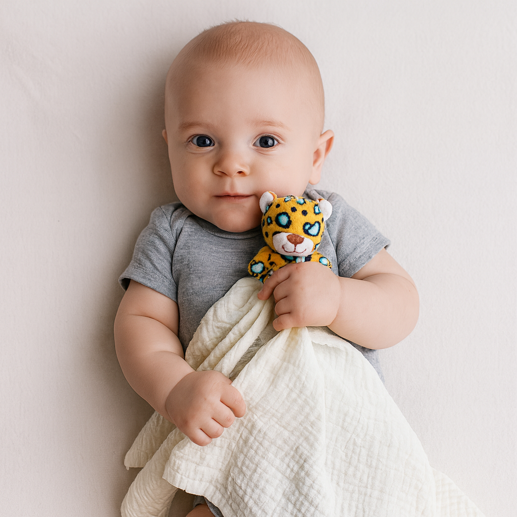 - Leopard Lovey Security Blanket