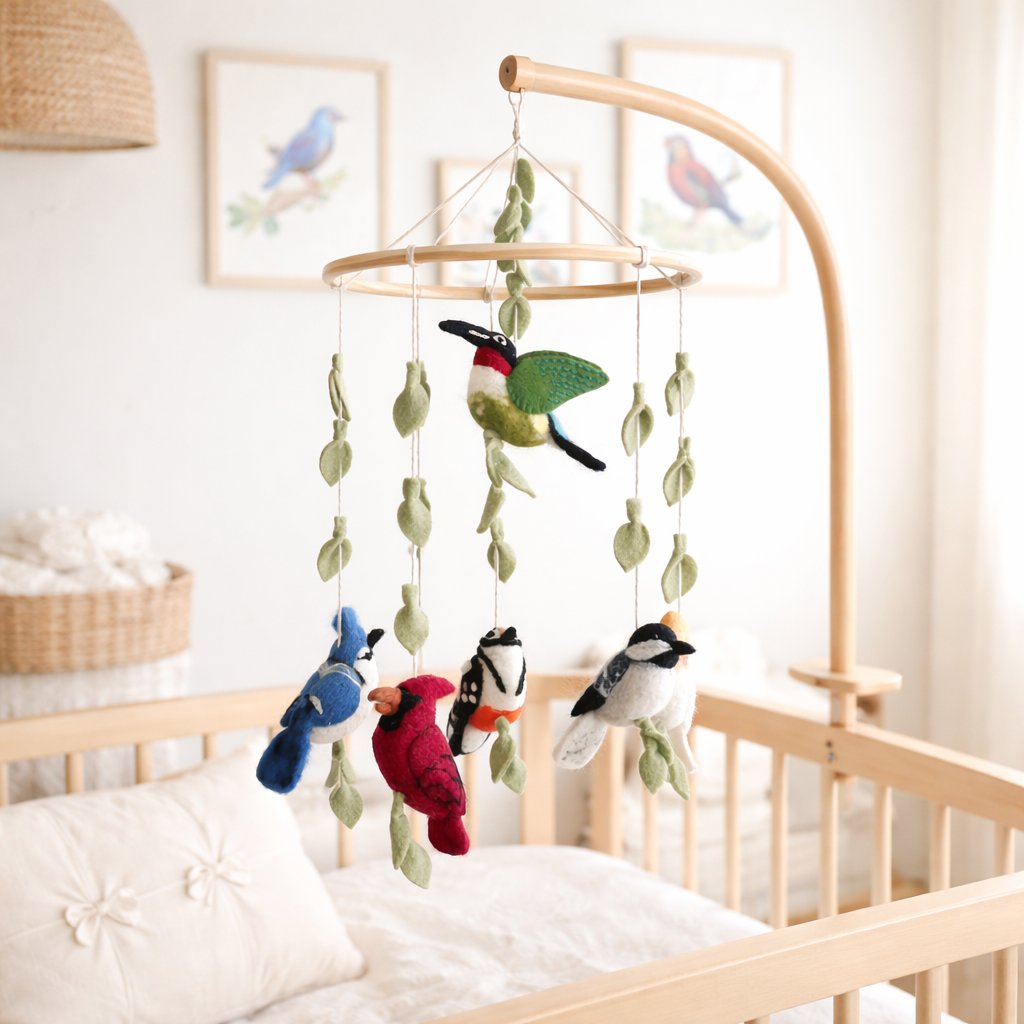 Felt Baby Mobile - Wings Of America