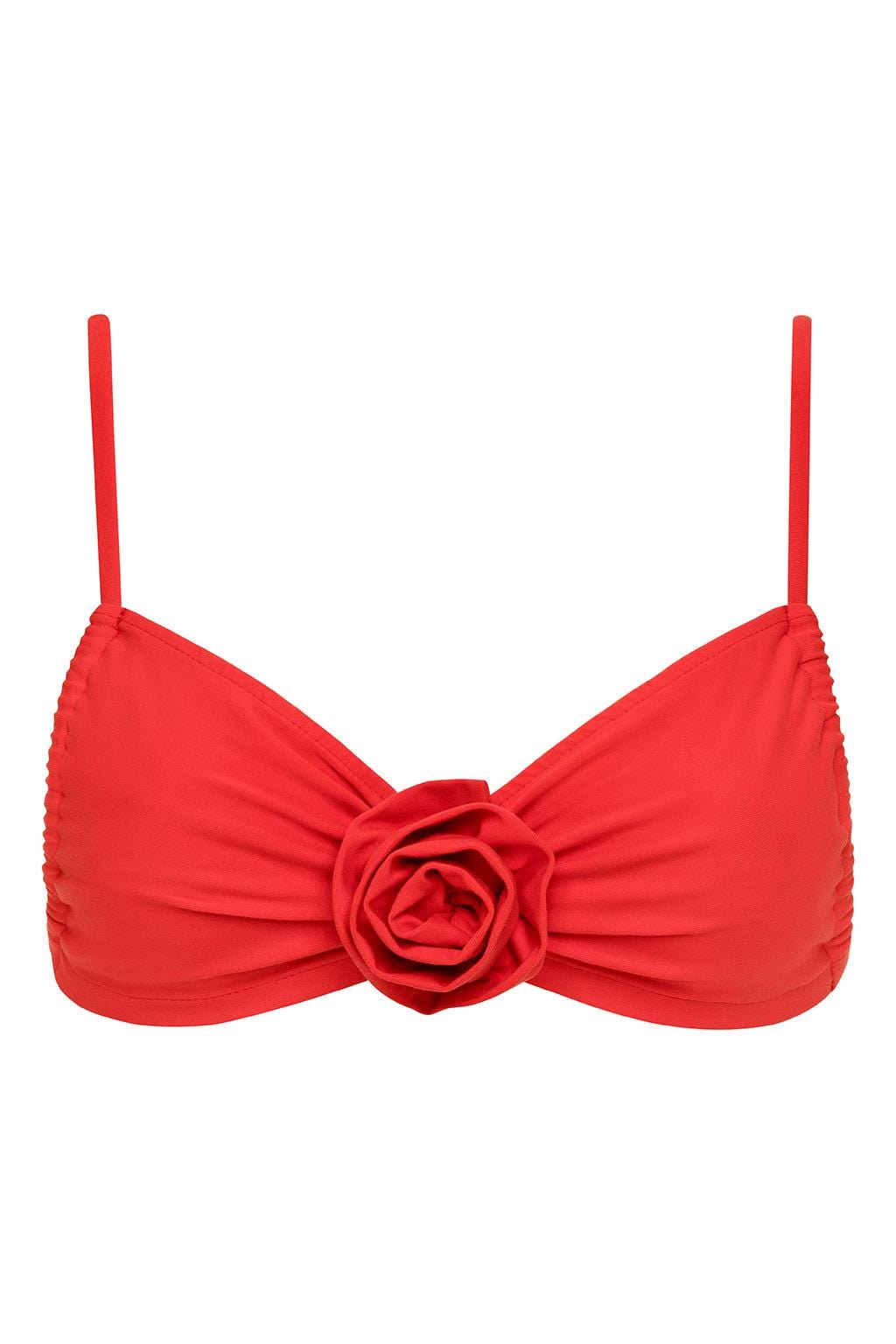 Cherry Devin Rosa Bikini Top