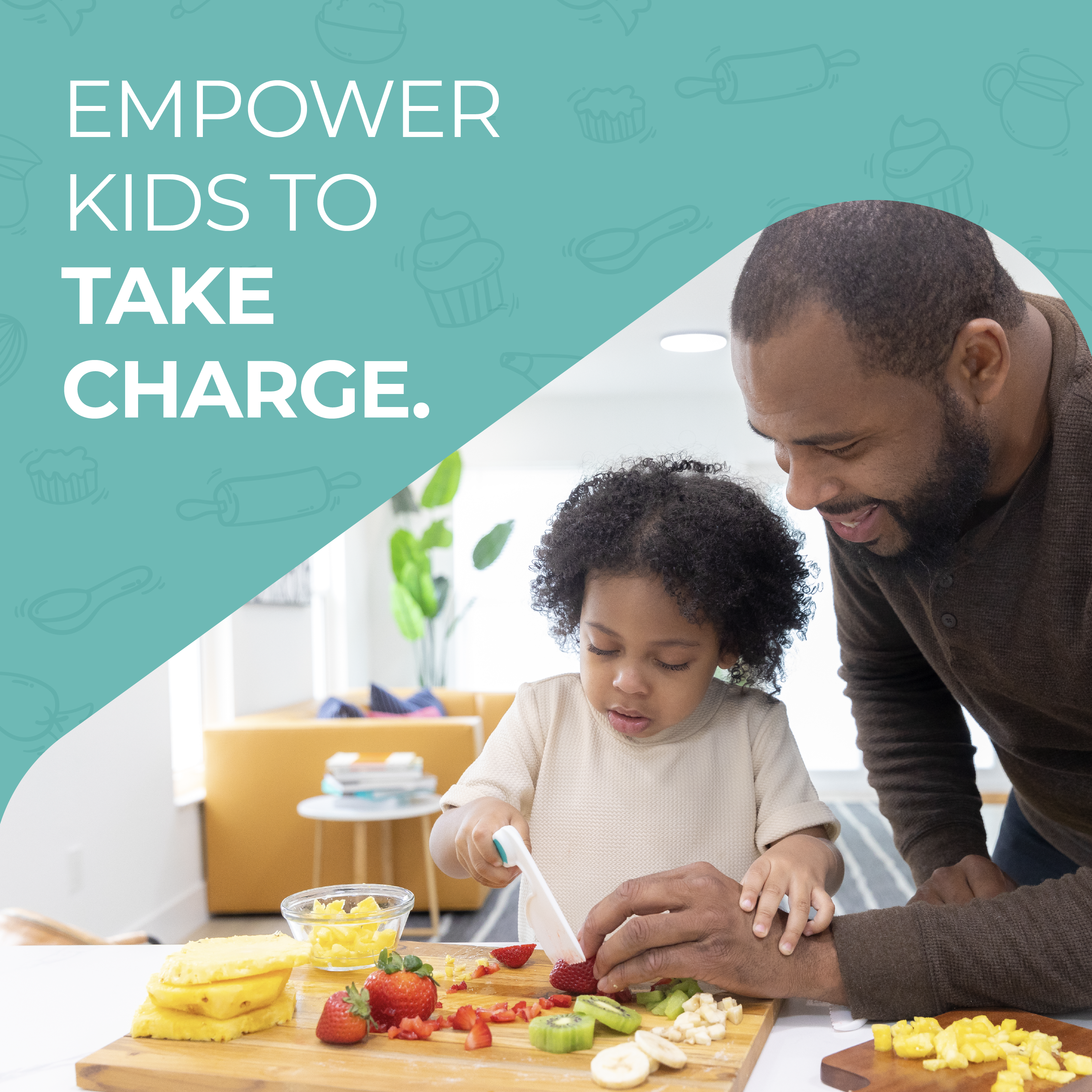 Tovla Jr. Kids Chopper Knife Set | Safe Kitchen Tool For Ages 4–10